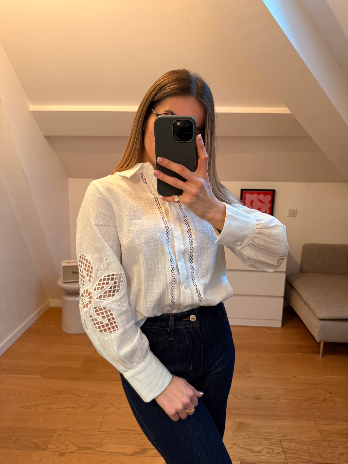 Chemise Juliette - blanche