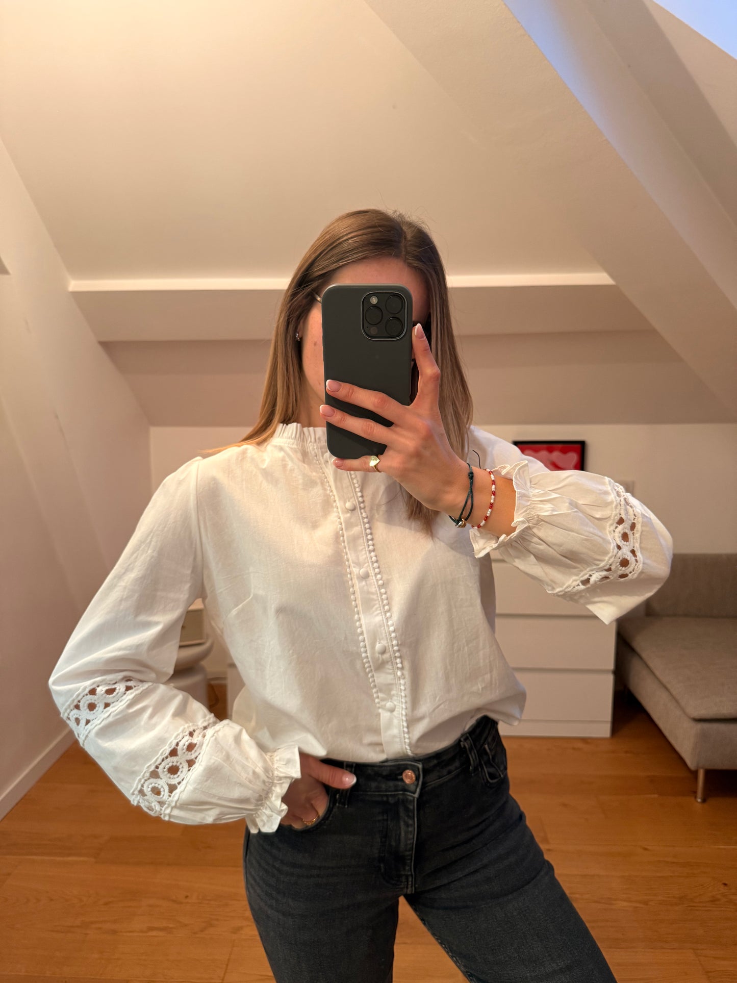 Chemise Mélissa - blanche