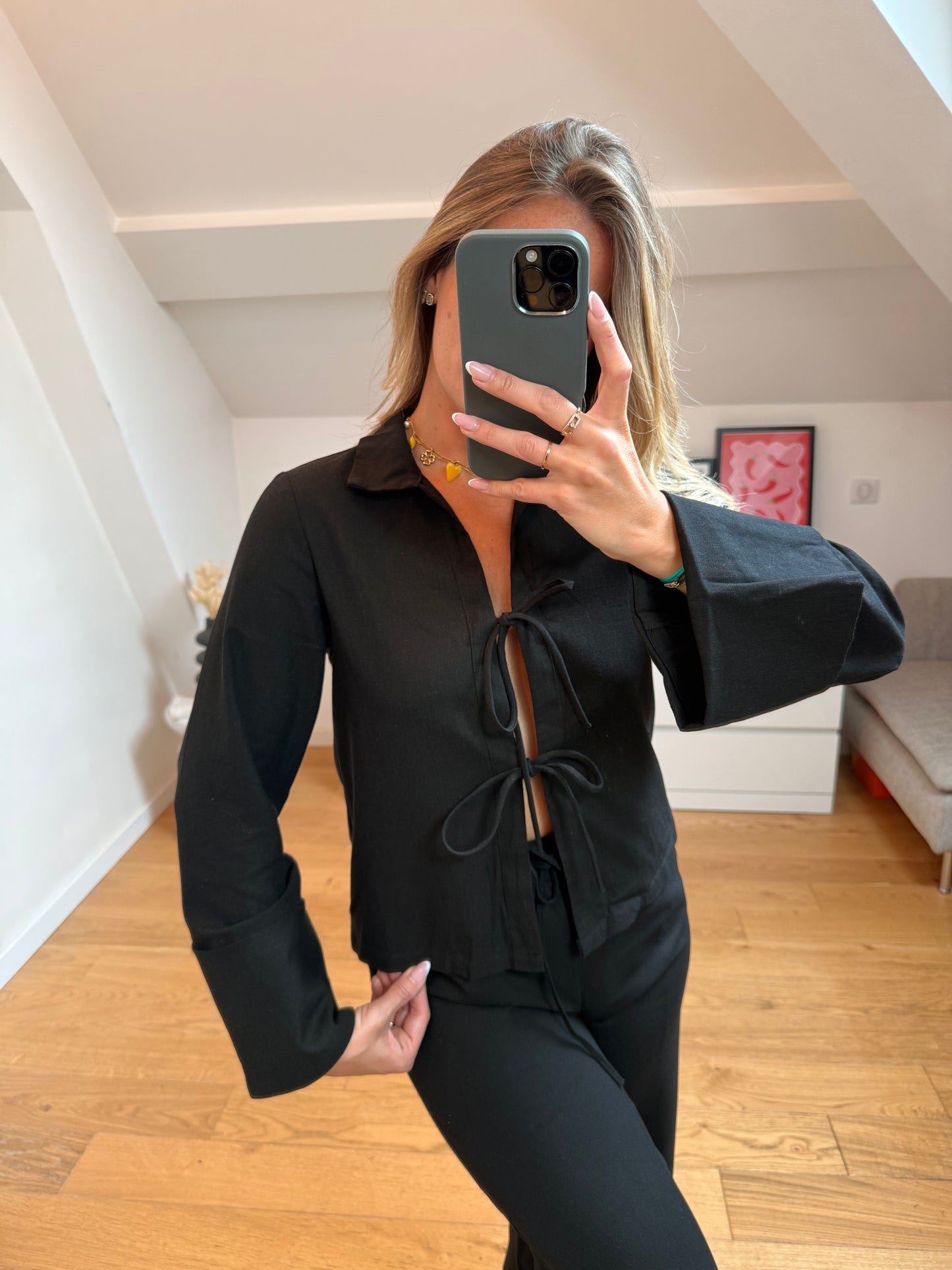 Blouse Mia - noir