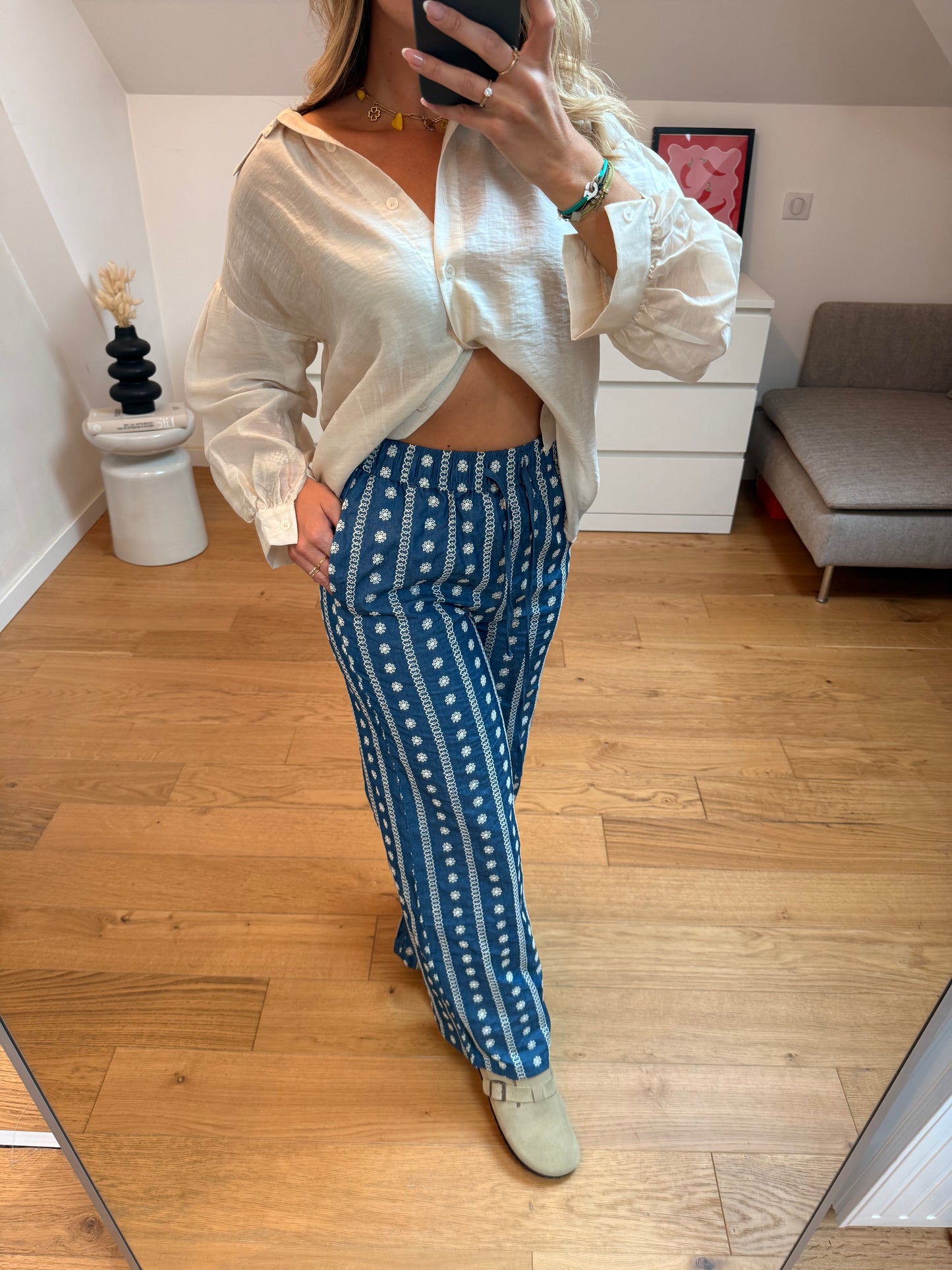 Pantalon Aloha - bleu marine