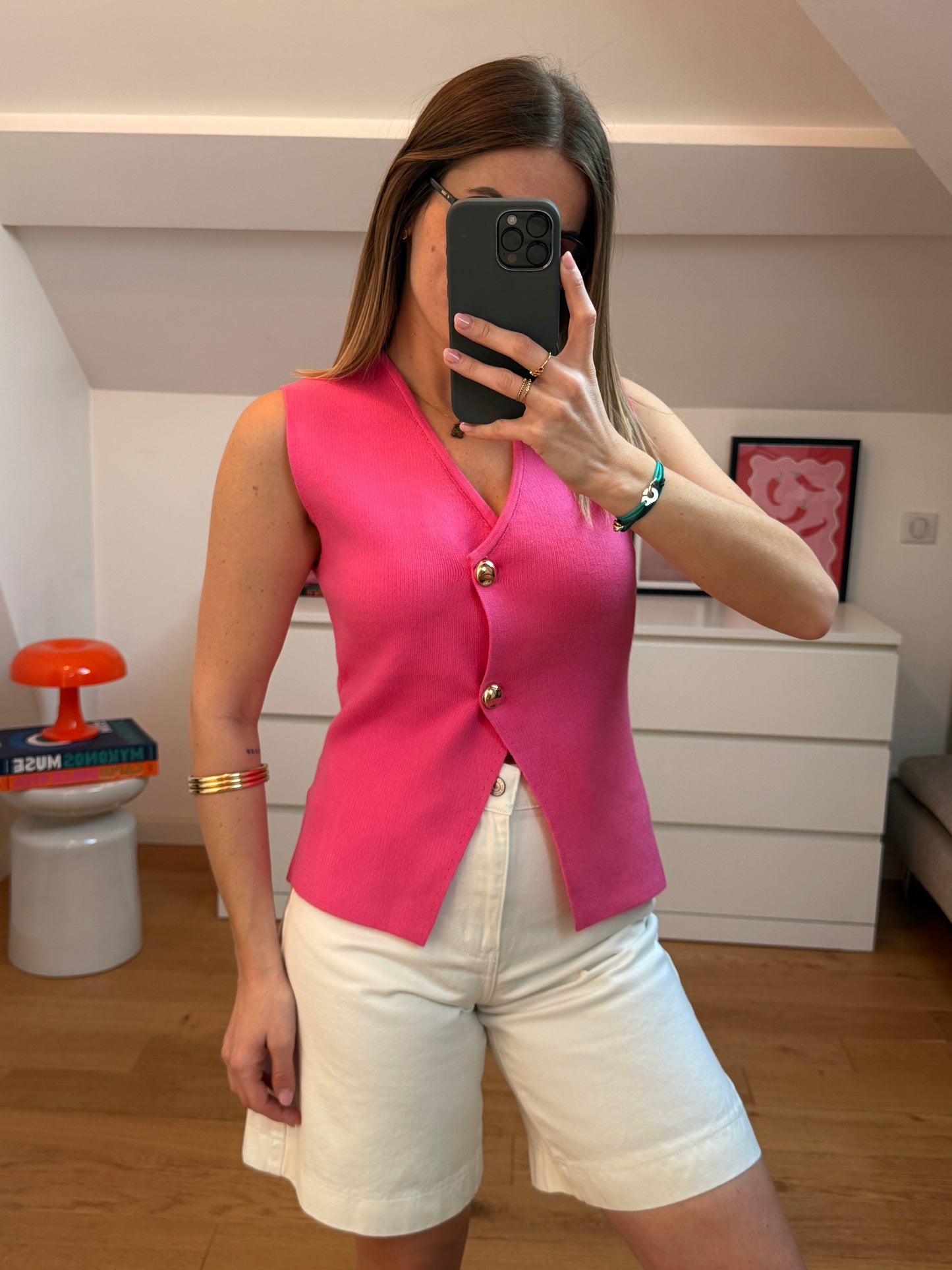 Top Alessia - rose