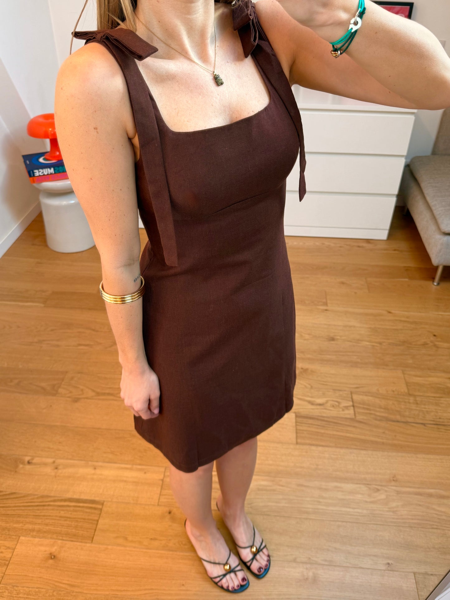 Robe Eva - marron