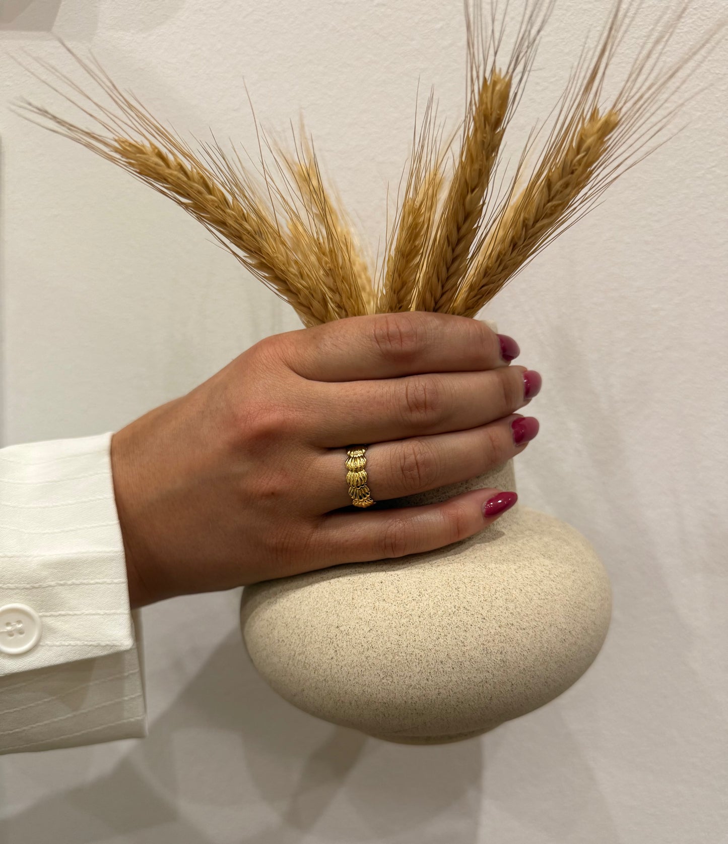 Bague Shell - doré