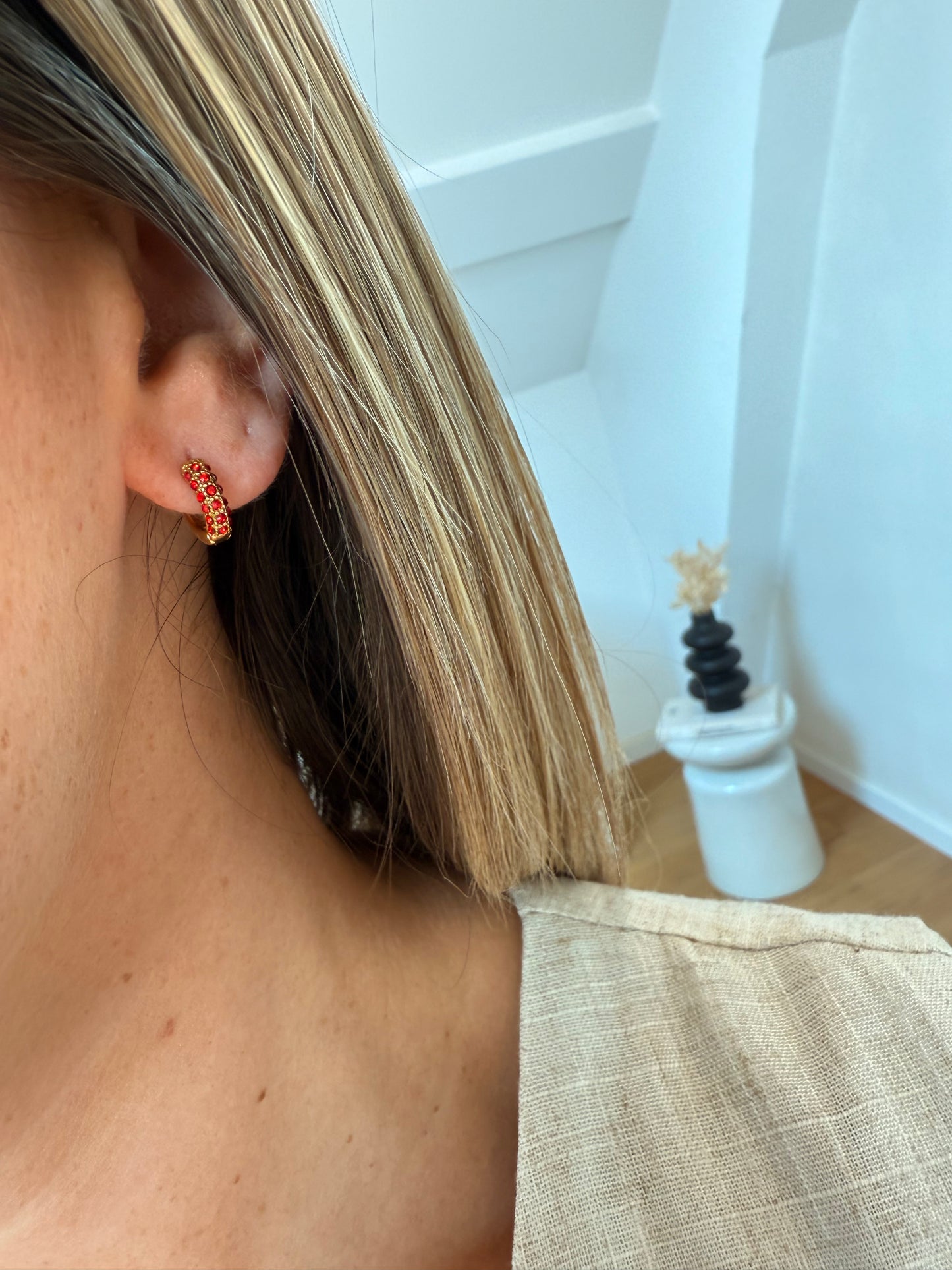 Boucles d'oreilles Zola - doré