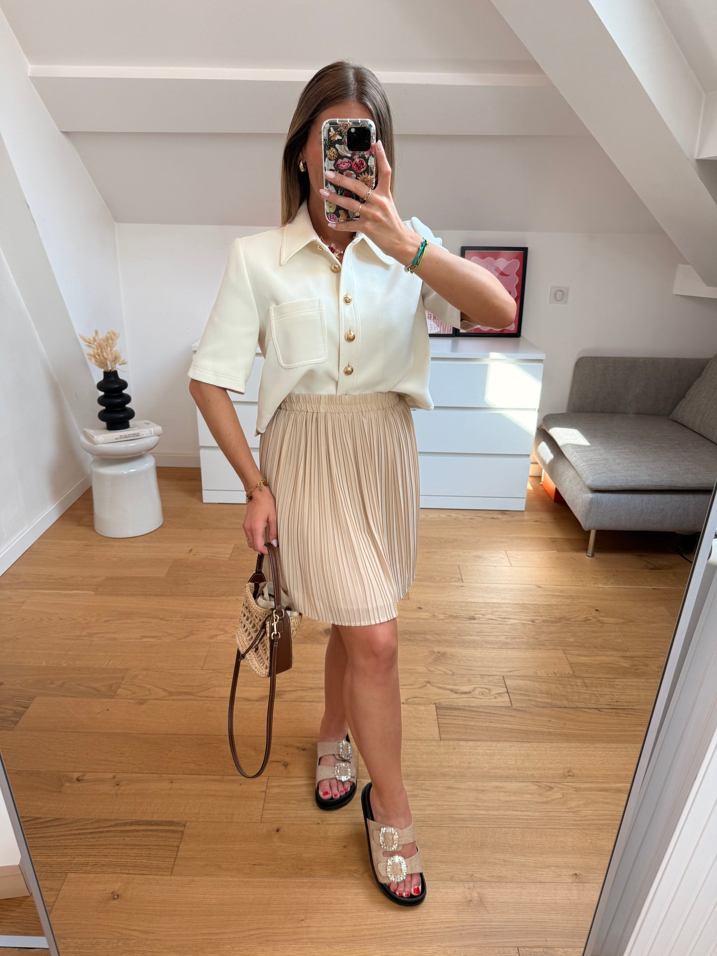 Jupe Amélia - beige