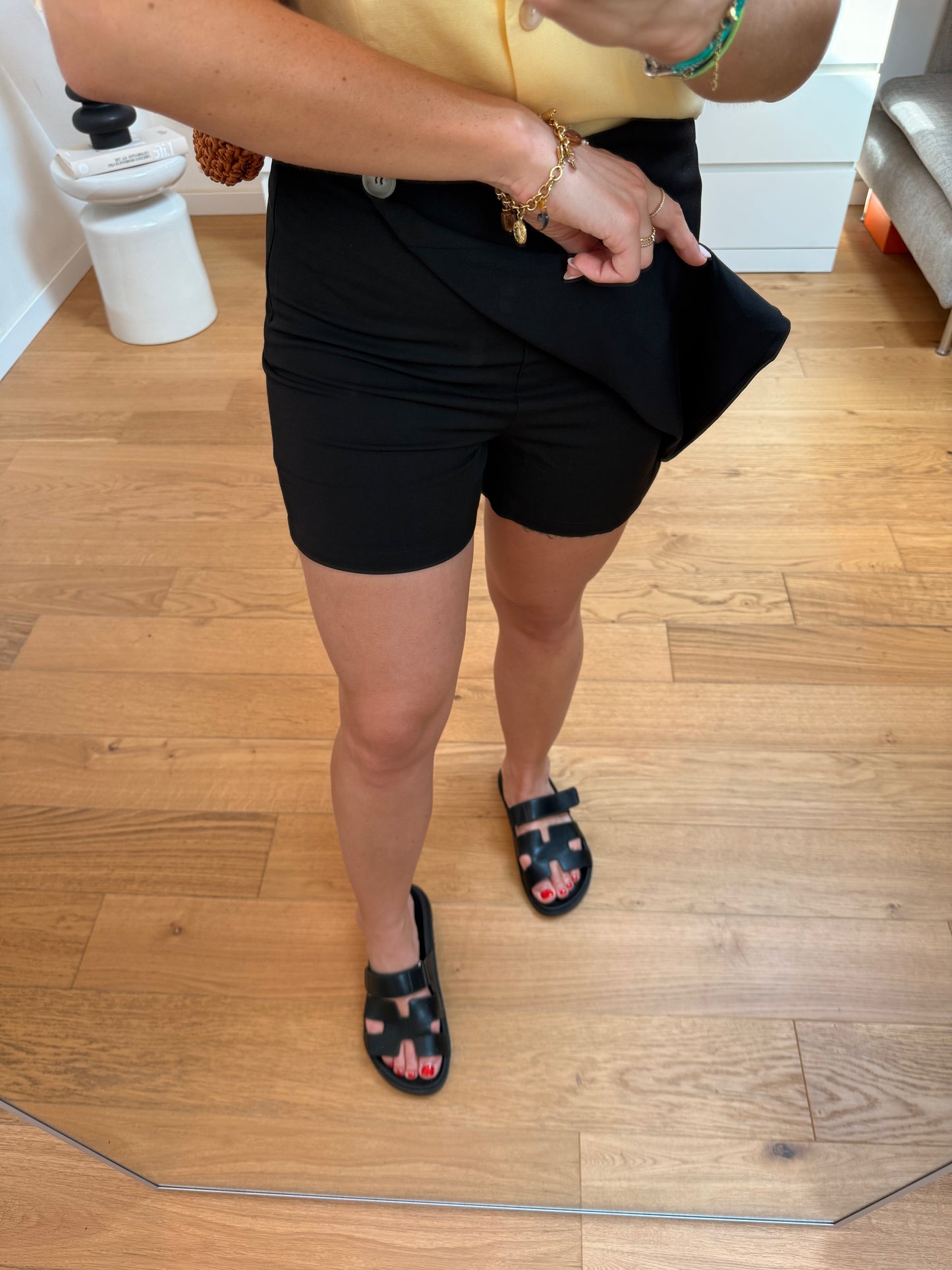 Jupe-short Mara - noir