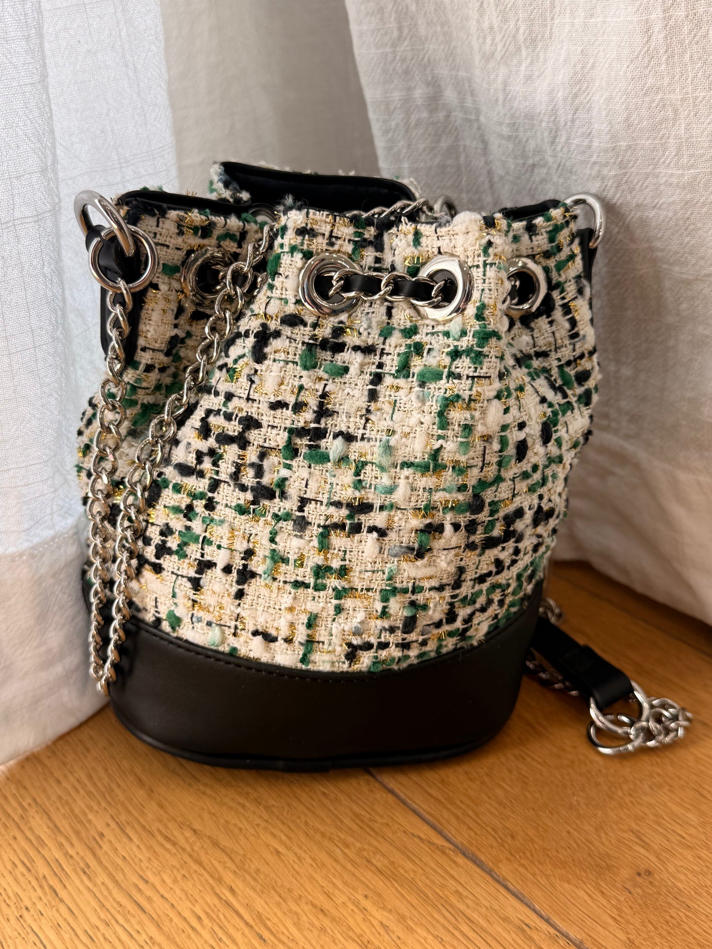 Sac Ora - tweed vert