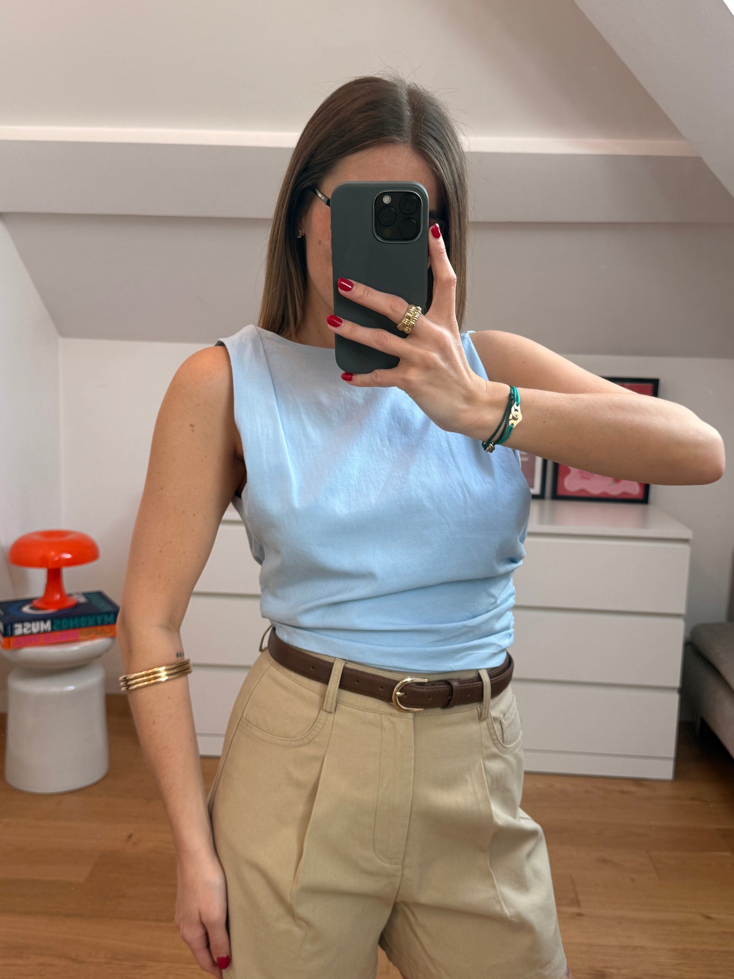 Blouse Elisa - bleu