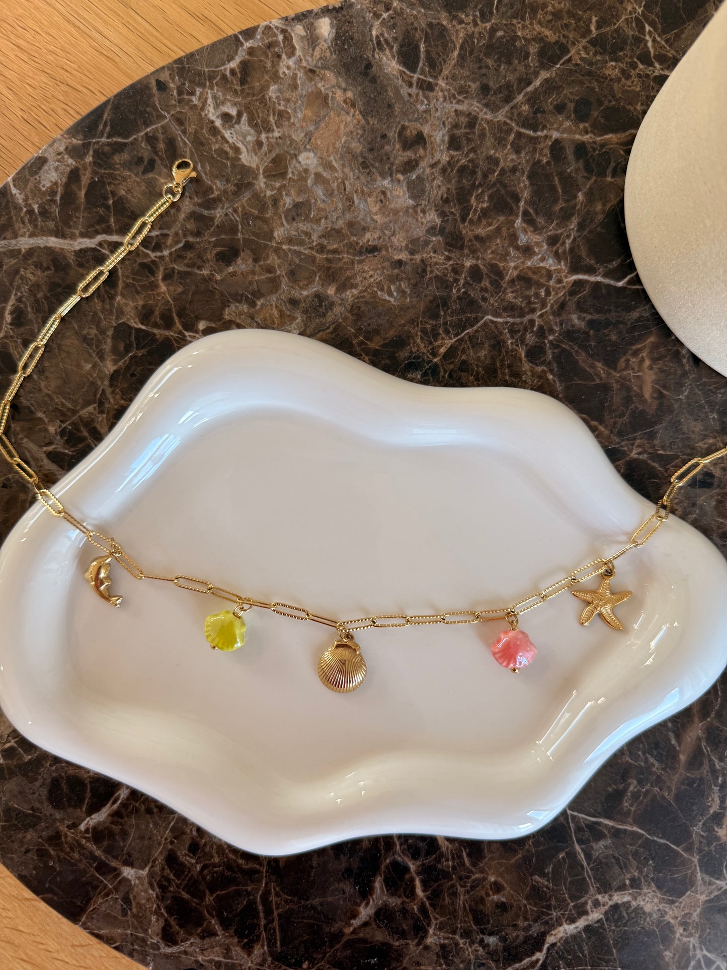 Collier coquillages