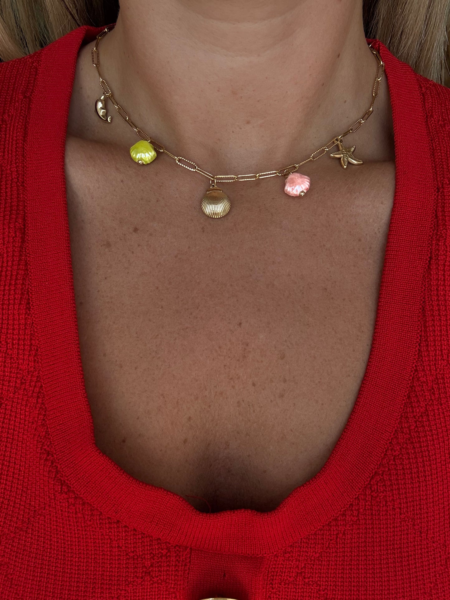 Collier coquillages