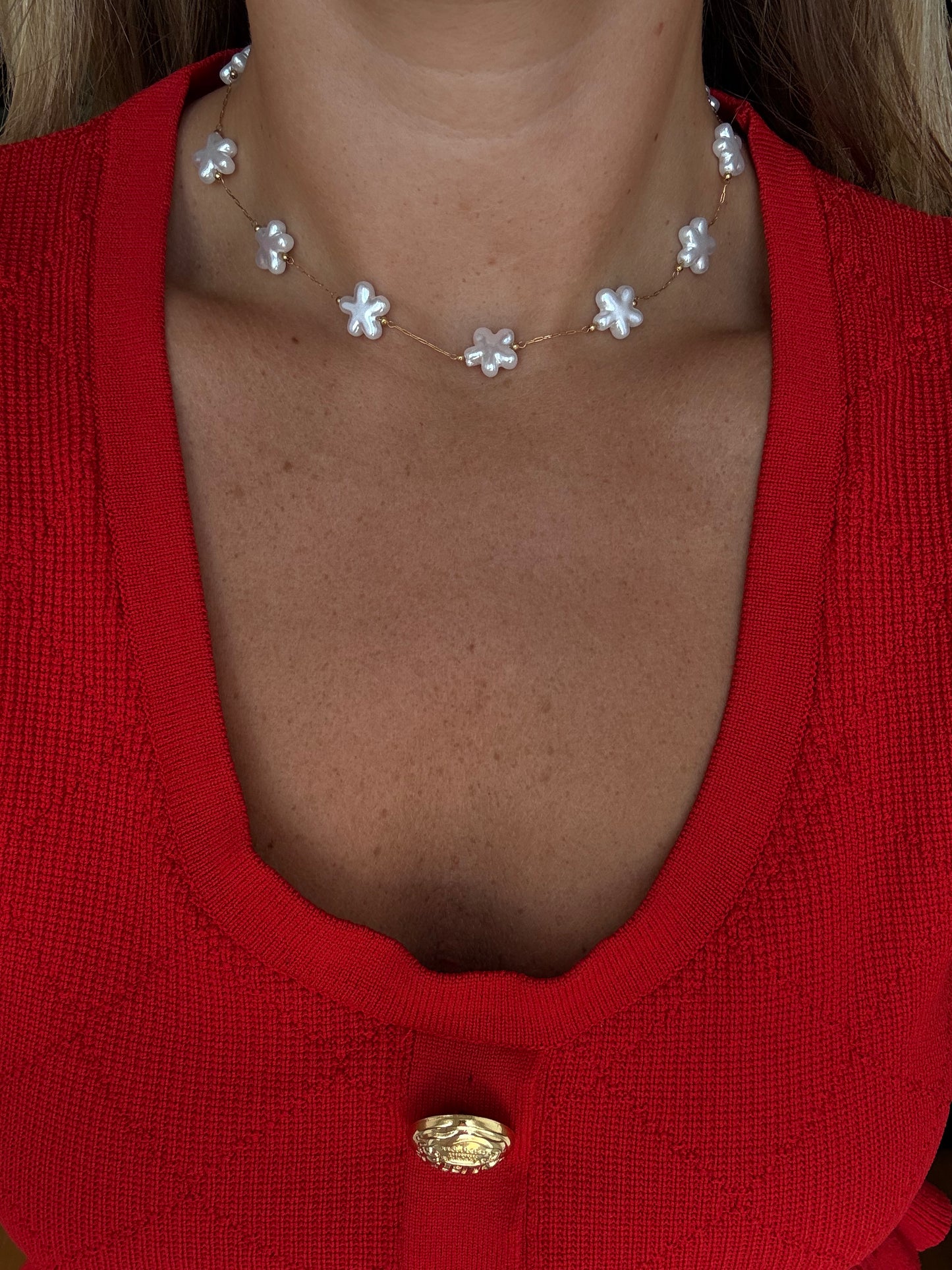 Collier Fleurs