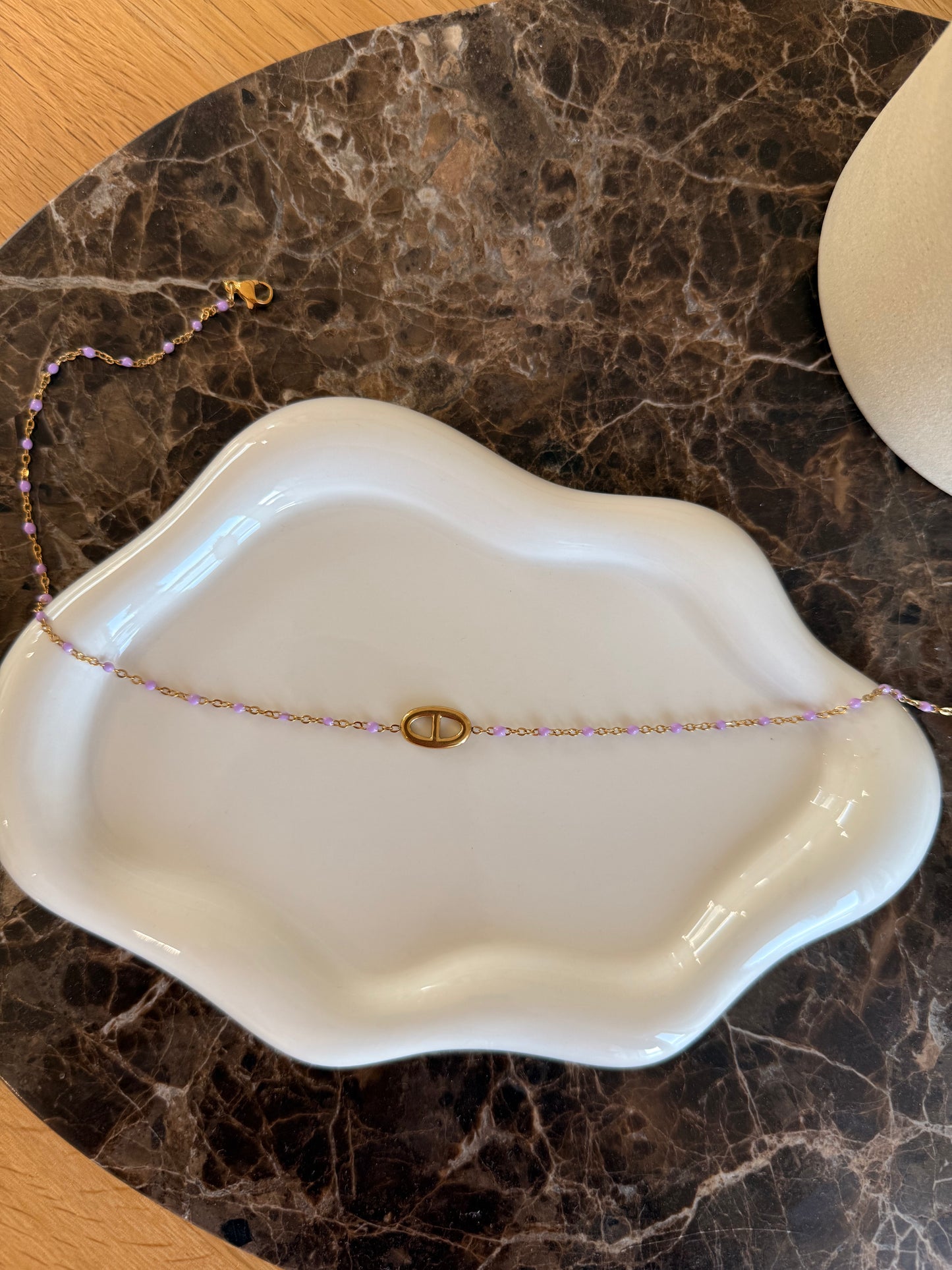 Collier Malia - lila