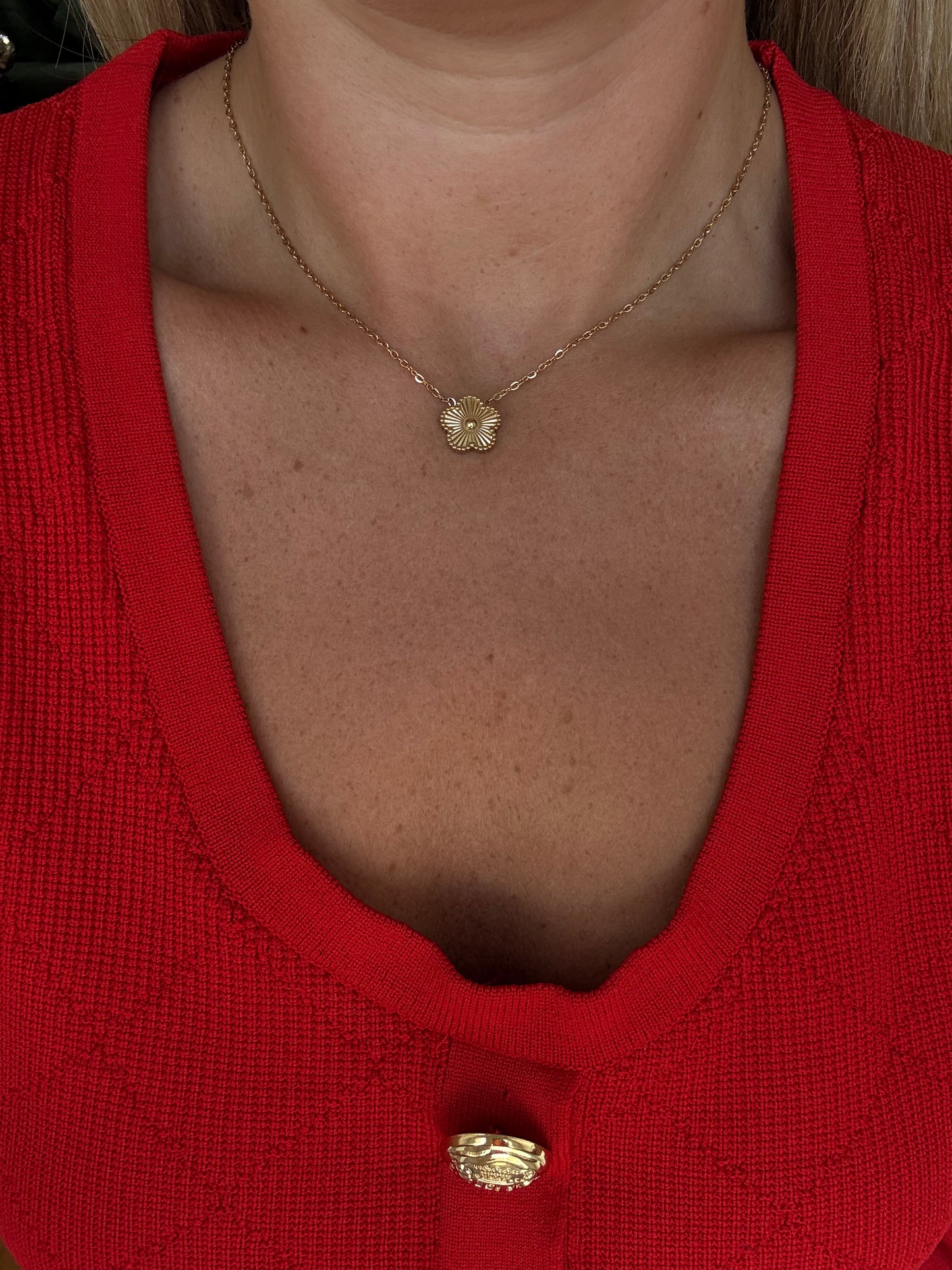 Collier Cleef - doré