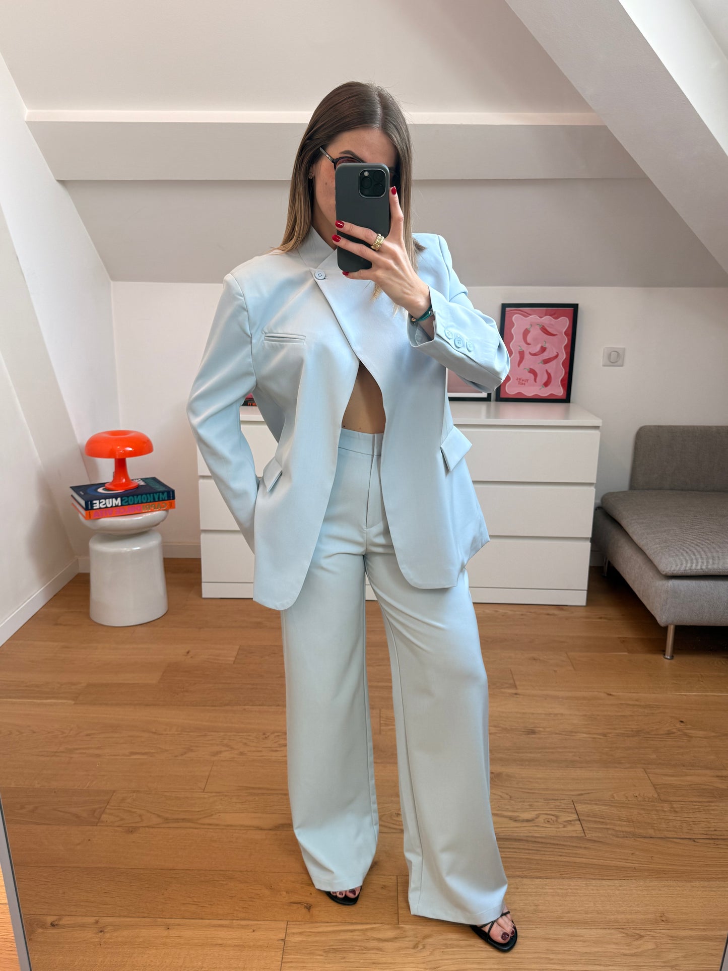 Pantalon d'ensemble Lia - bleu
