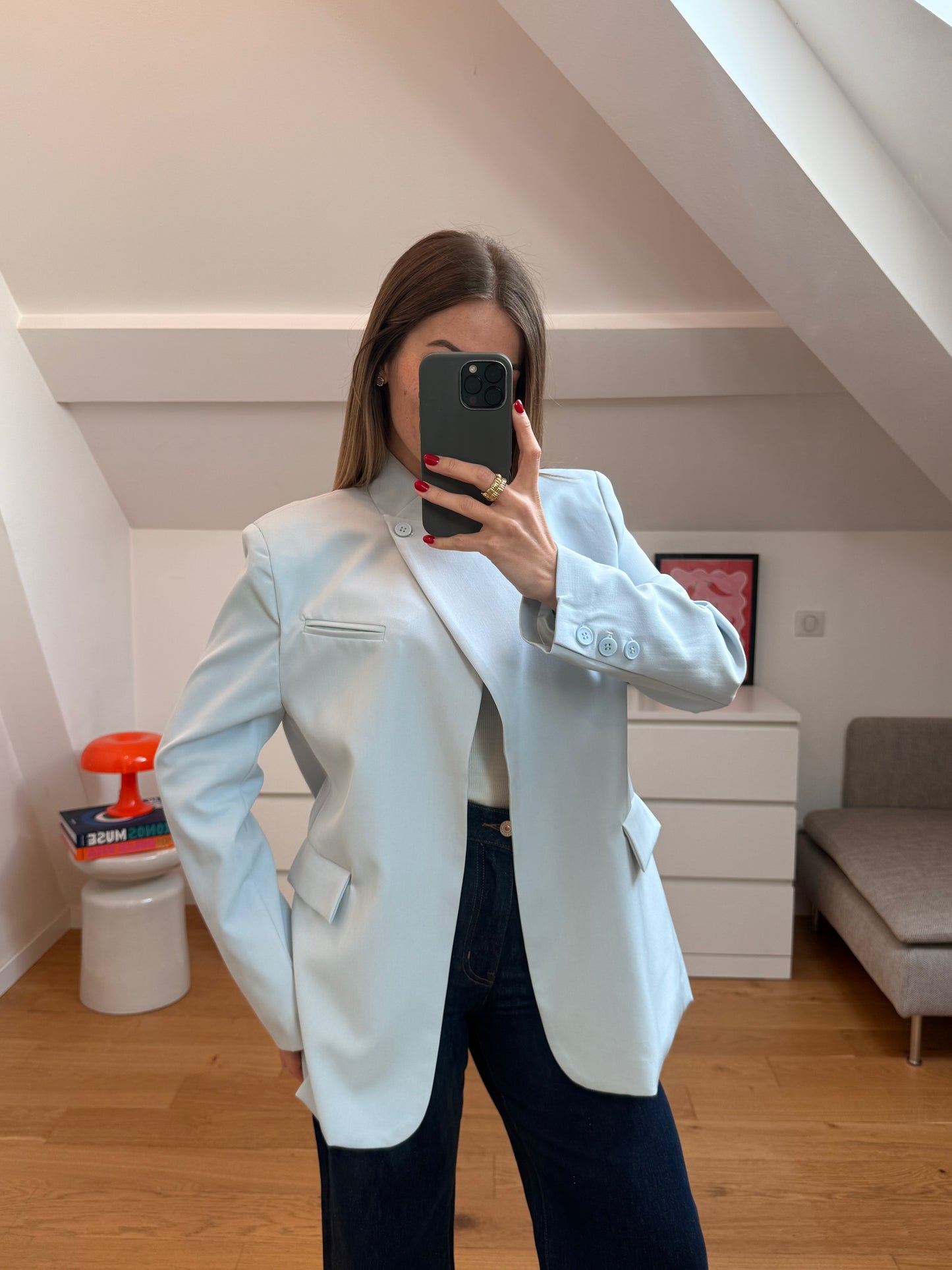 Blazer d'ensemble Lia - bleu