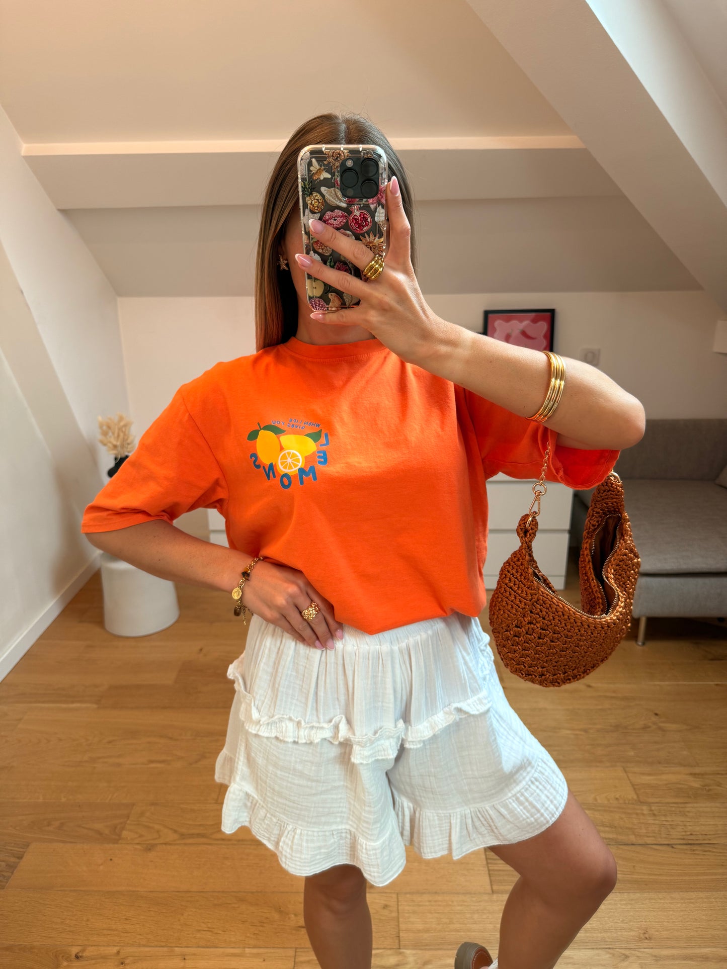 T-shirt Anitta - orange