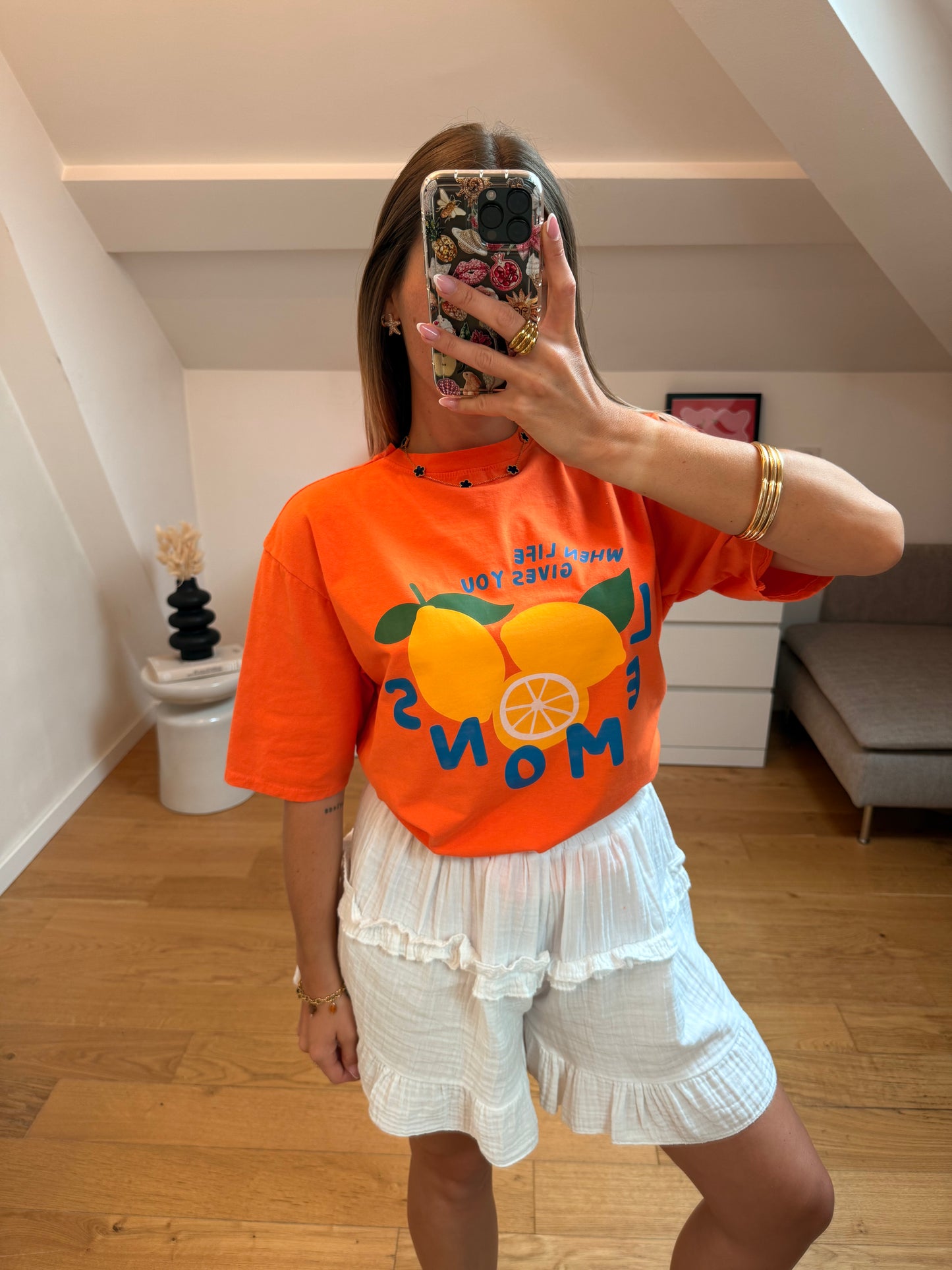 T-shirt Anitta - orange