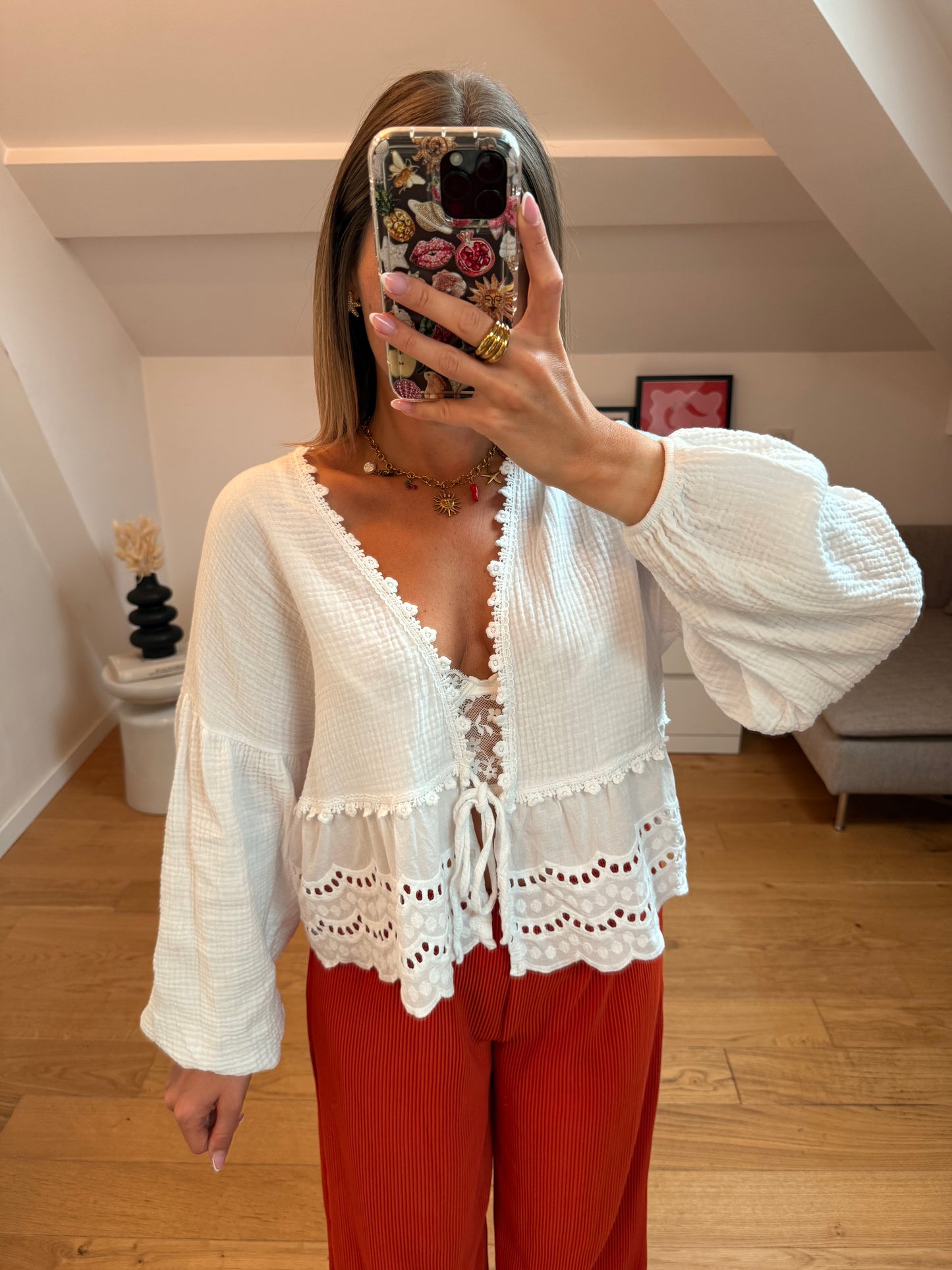 Blouse Manon - blanche