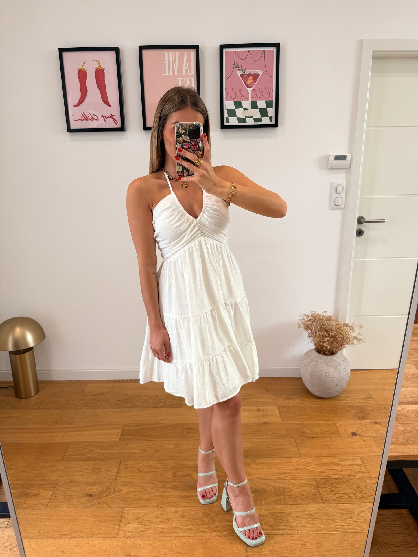Robe Sacha - blanche