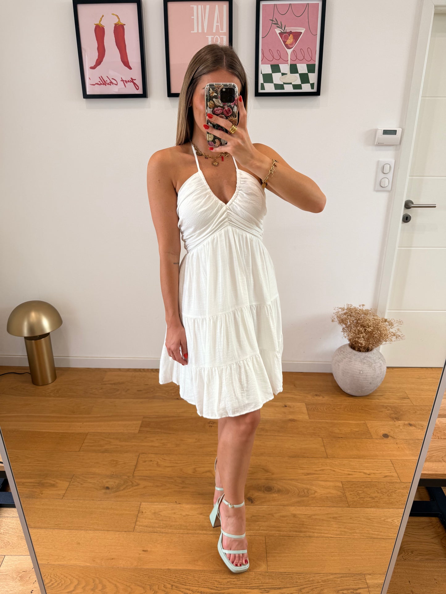 Robe Sacha - blanche
