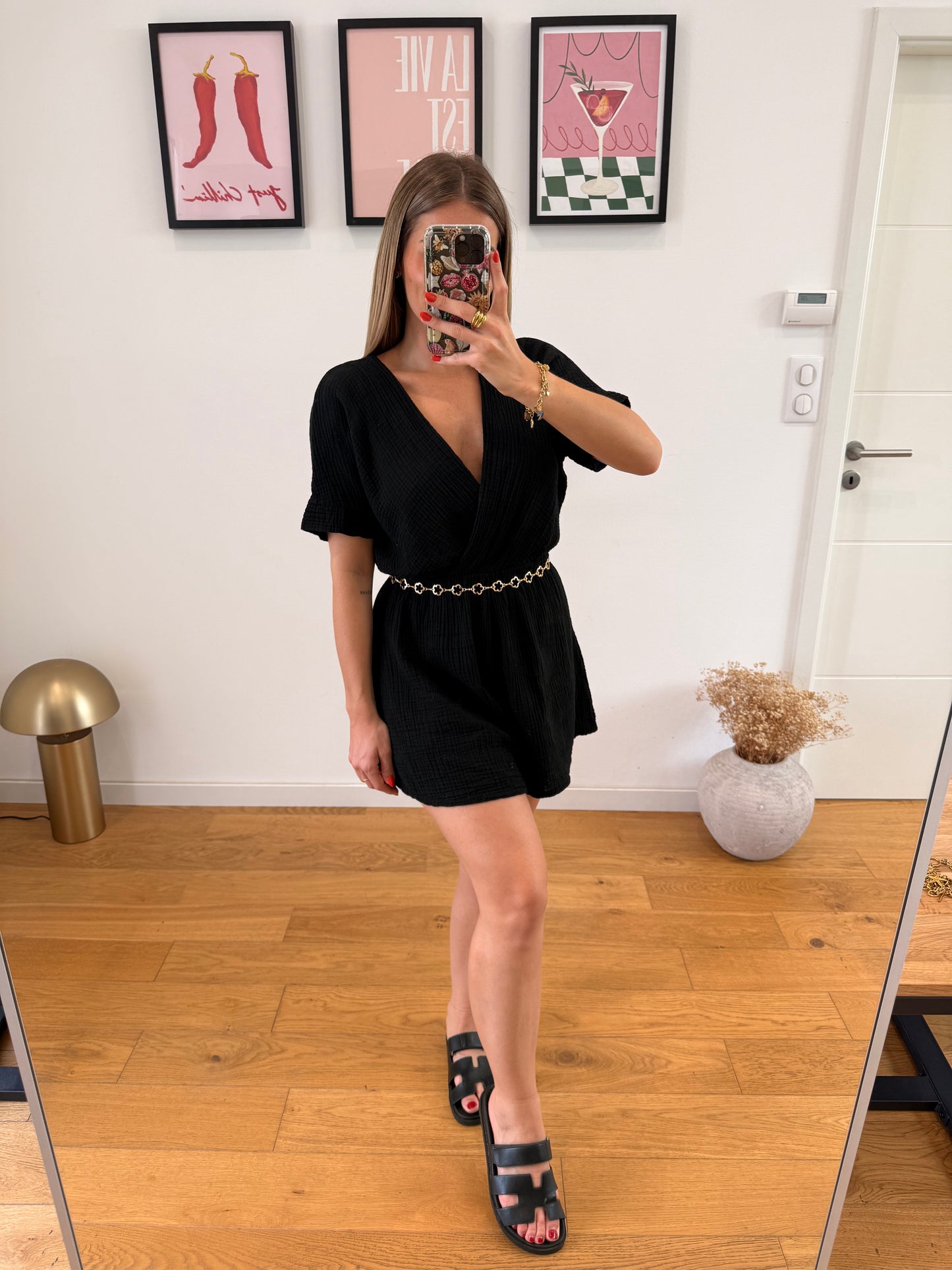Combishort Laly - noir
