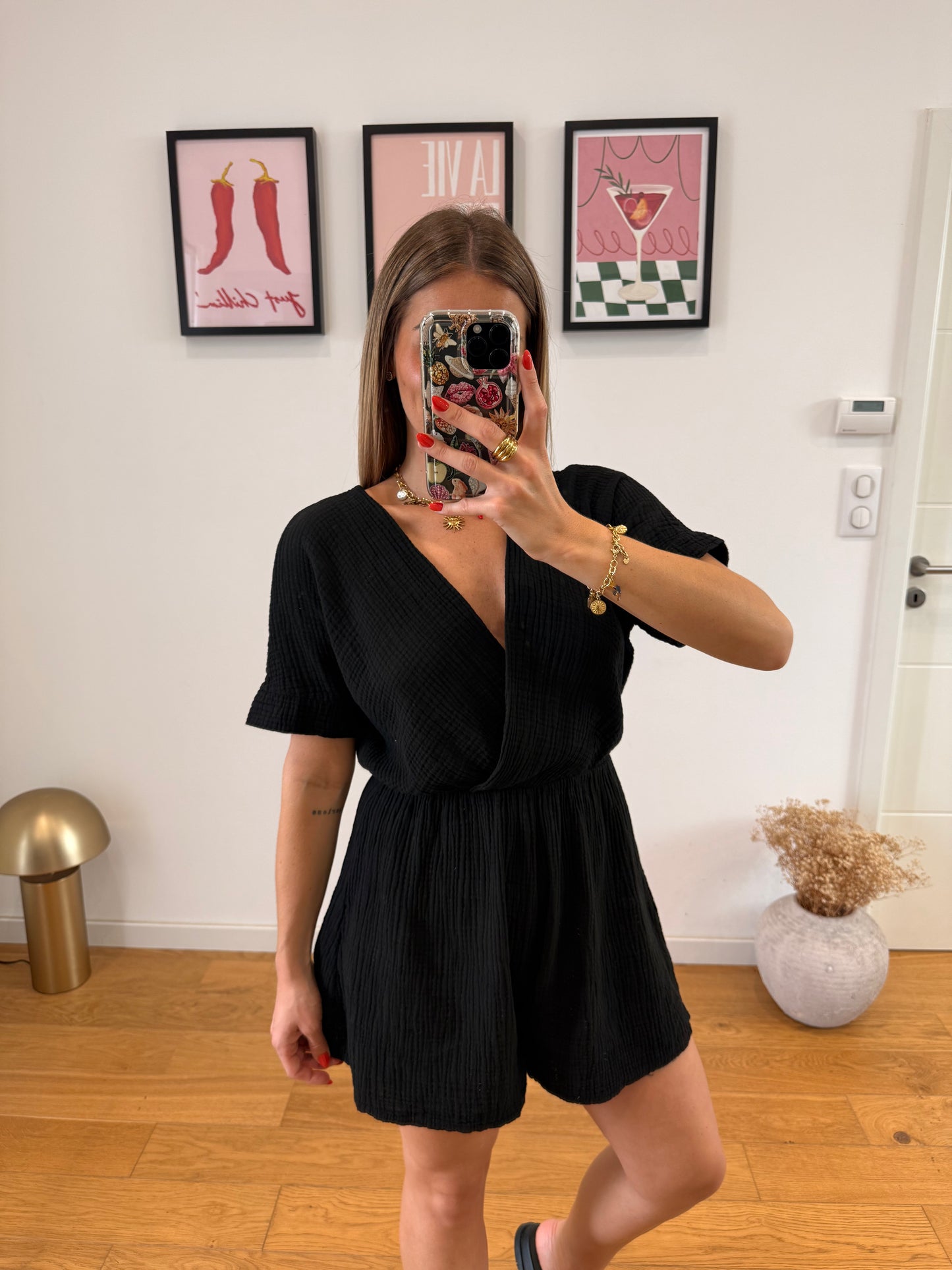 Combishort Laly - noir