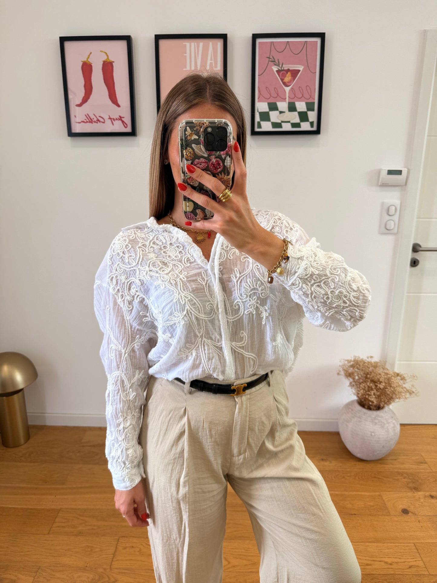 Blouse Juliette - blanche