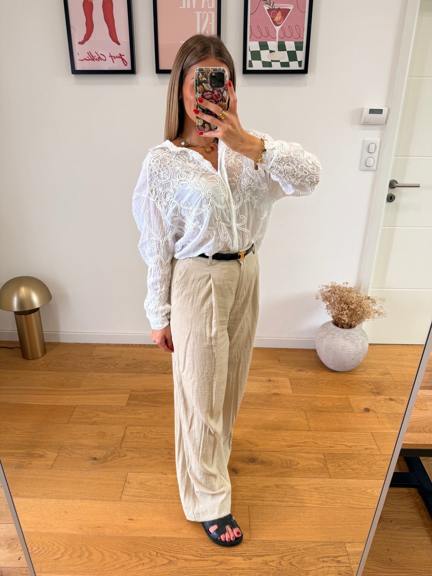 Blouse Juliette - blanche