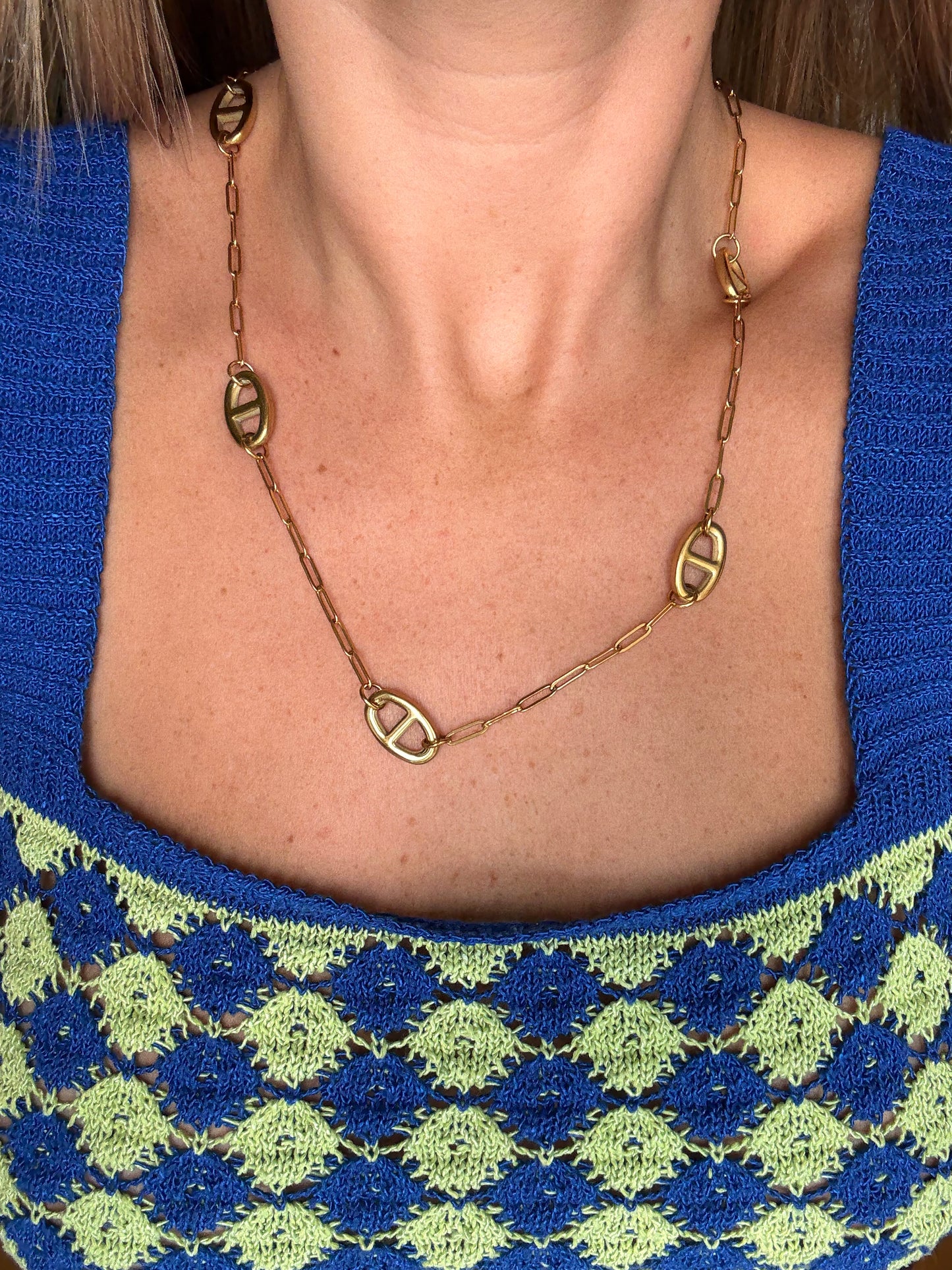 Collier Maria - doré