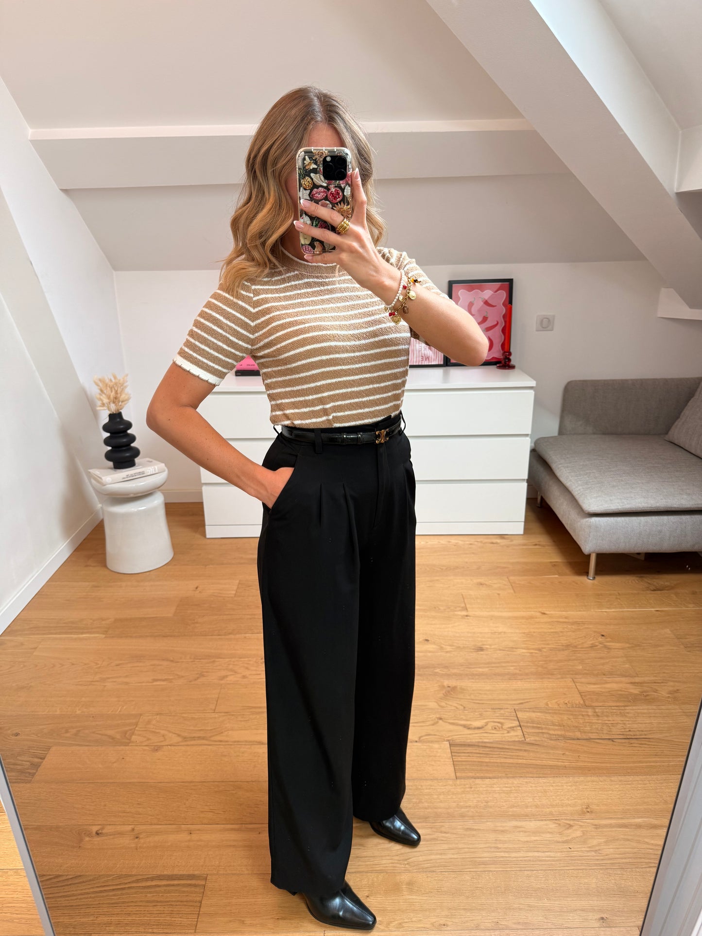 T-shirt Salomé - beige
