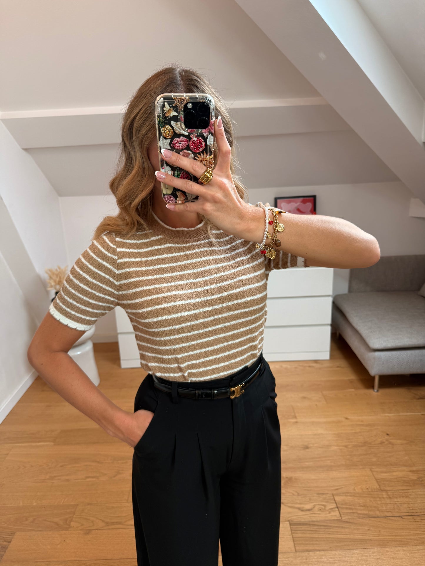 T-shirt Salomé - beige
