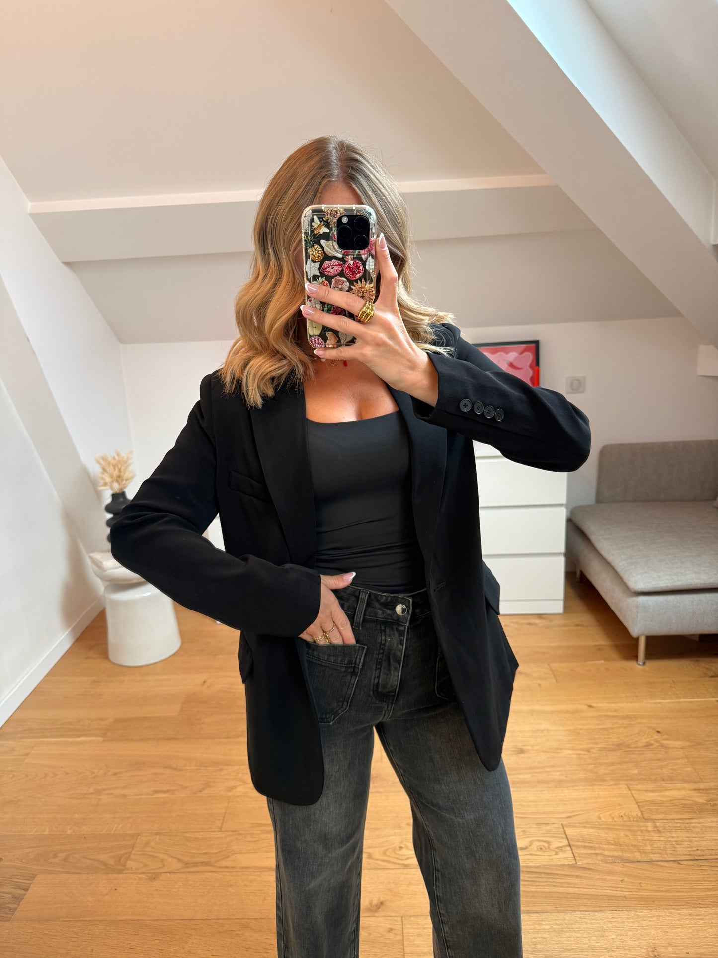 Blazer Cassie - noir