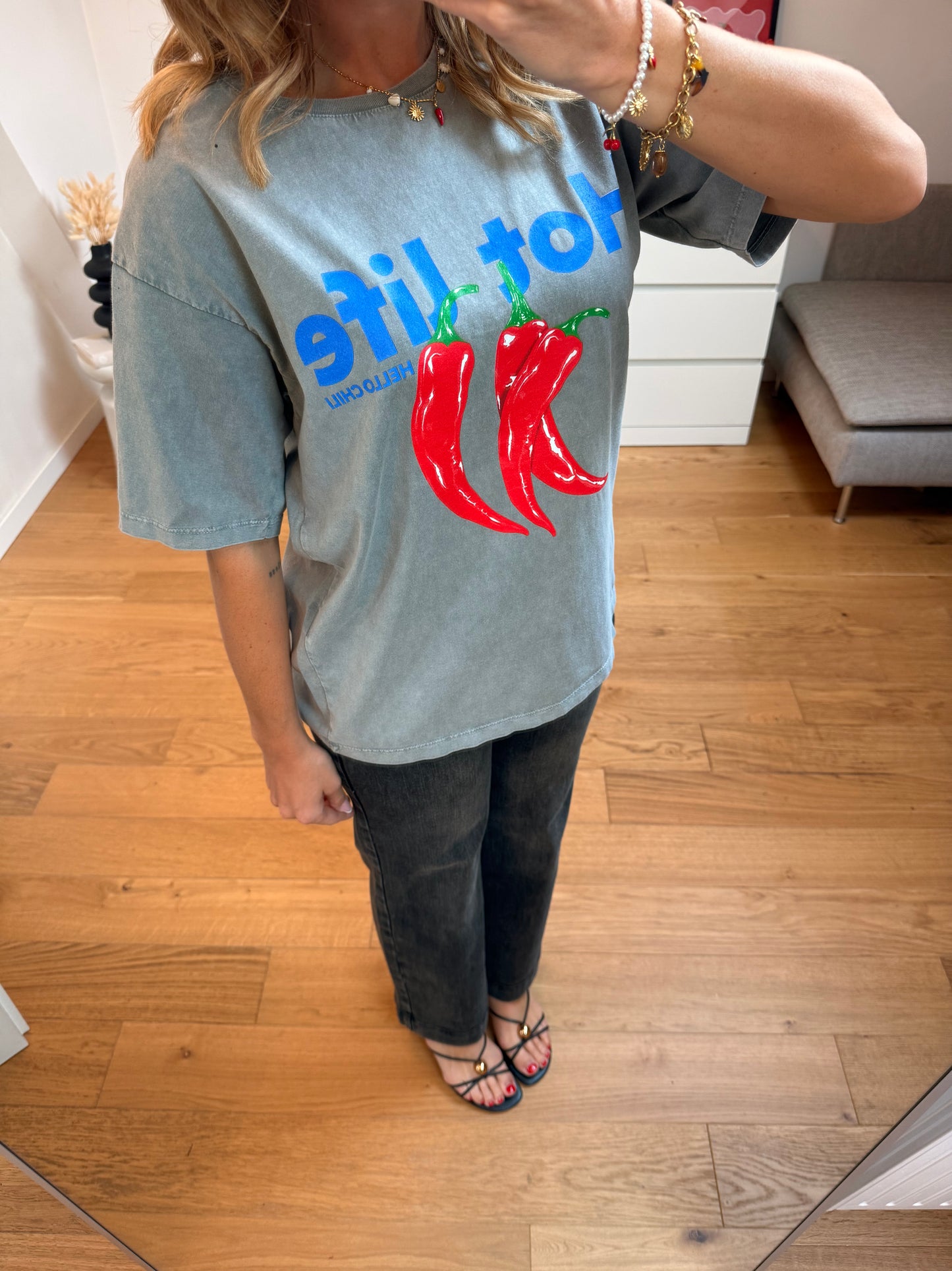 T-shirt Spicy - gris