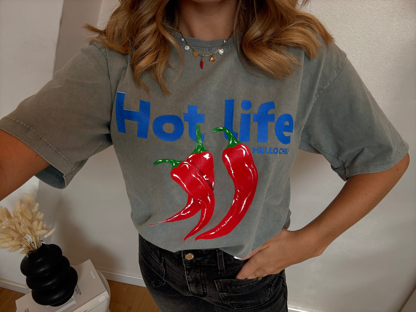 T-shirt Spicy - gris