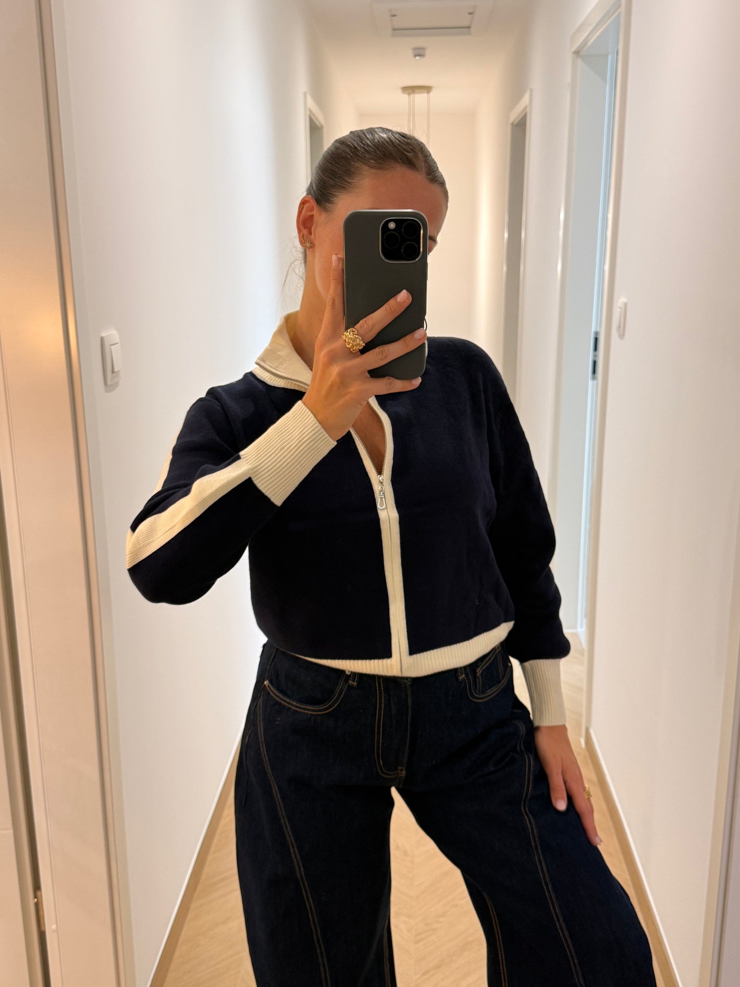 Gilet Clara - bleu