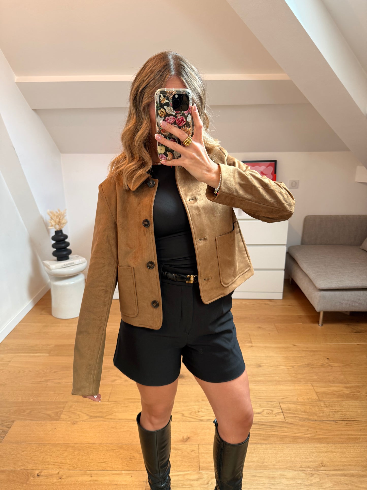 Veste Maurine - camel