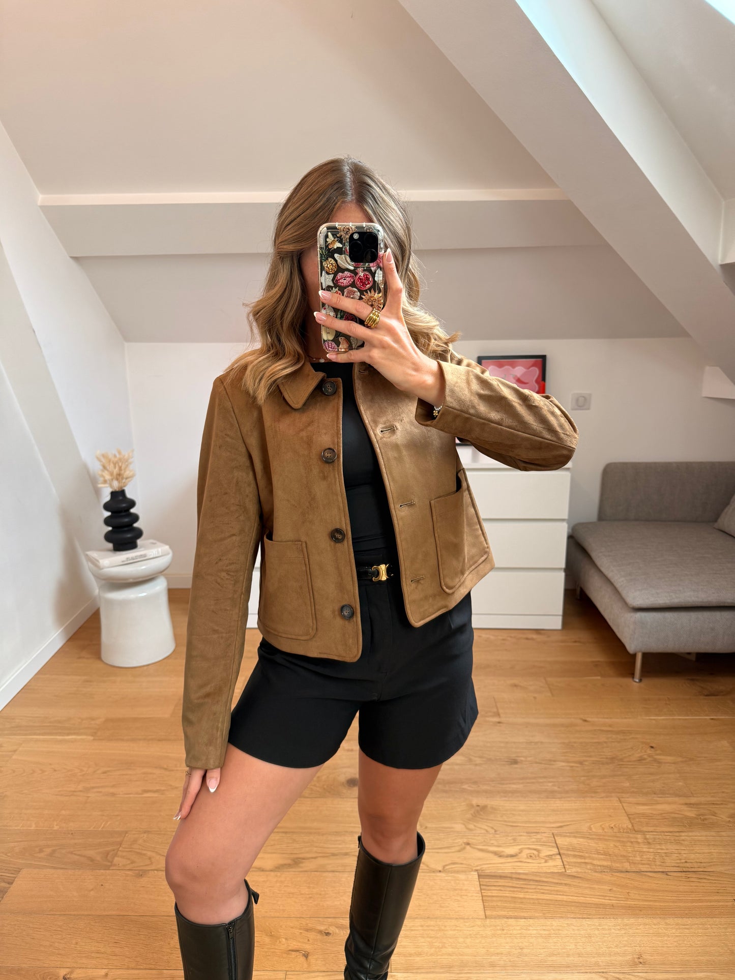 Veste Maurine - camel