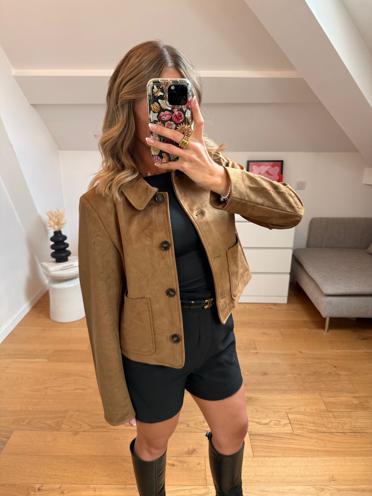 Veste Maurine - camel