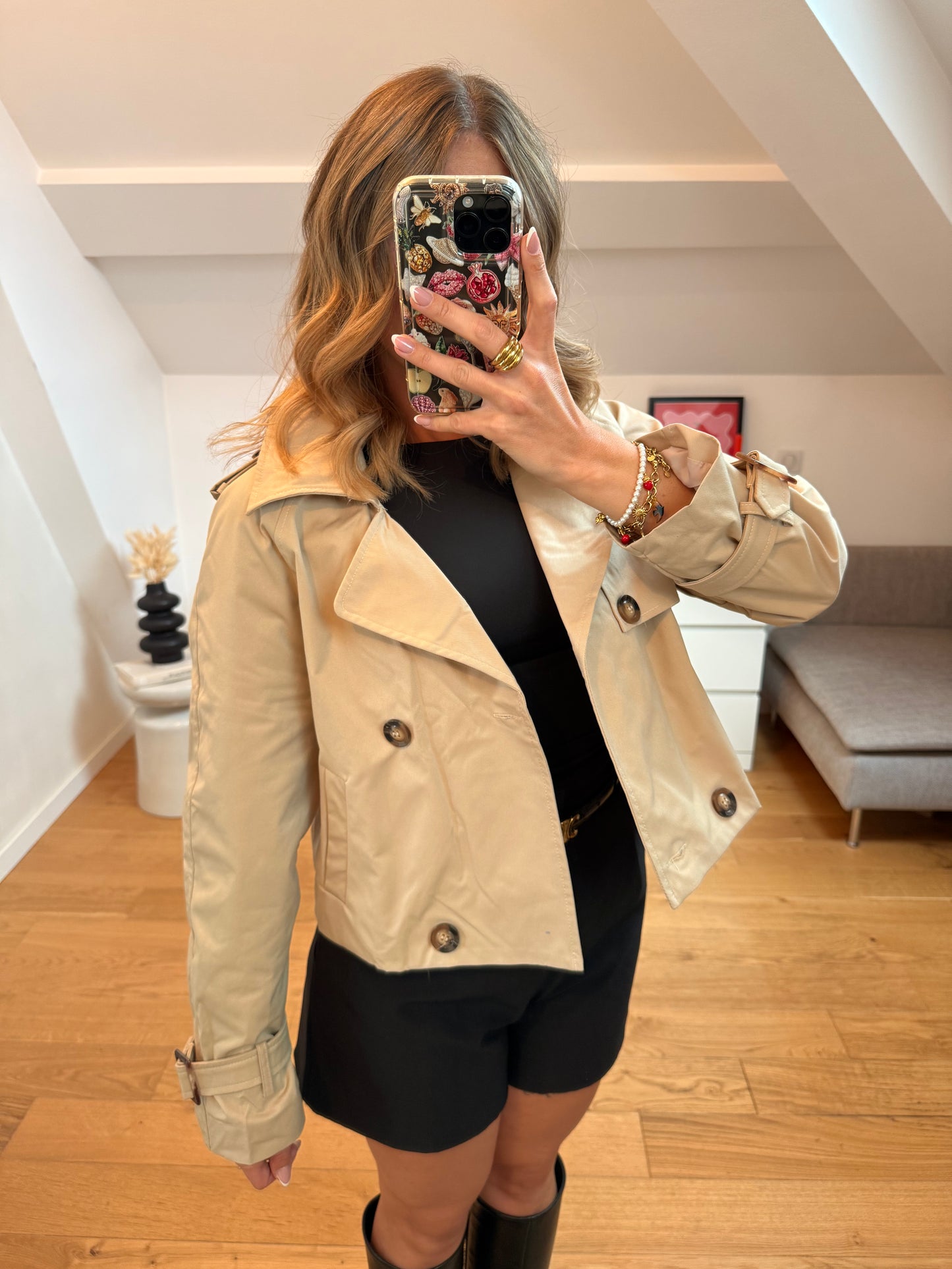 Veste trench Iséa - beige