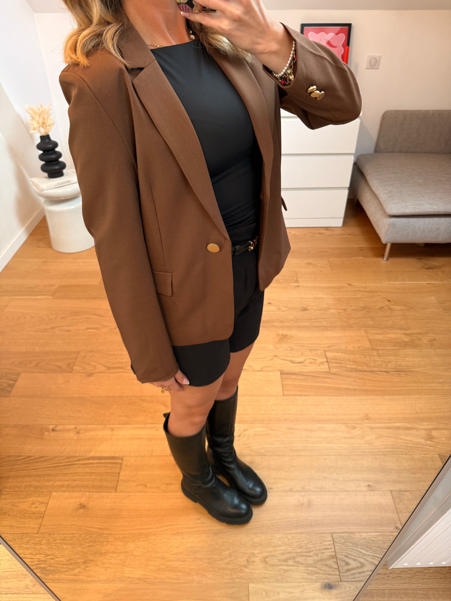 Blazer Celeste - brun