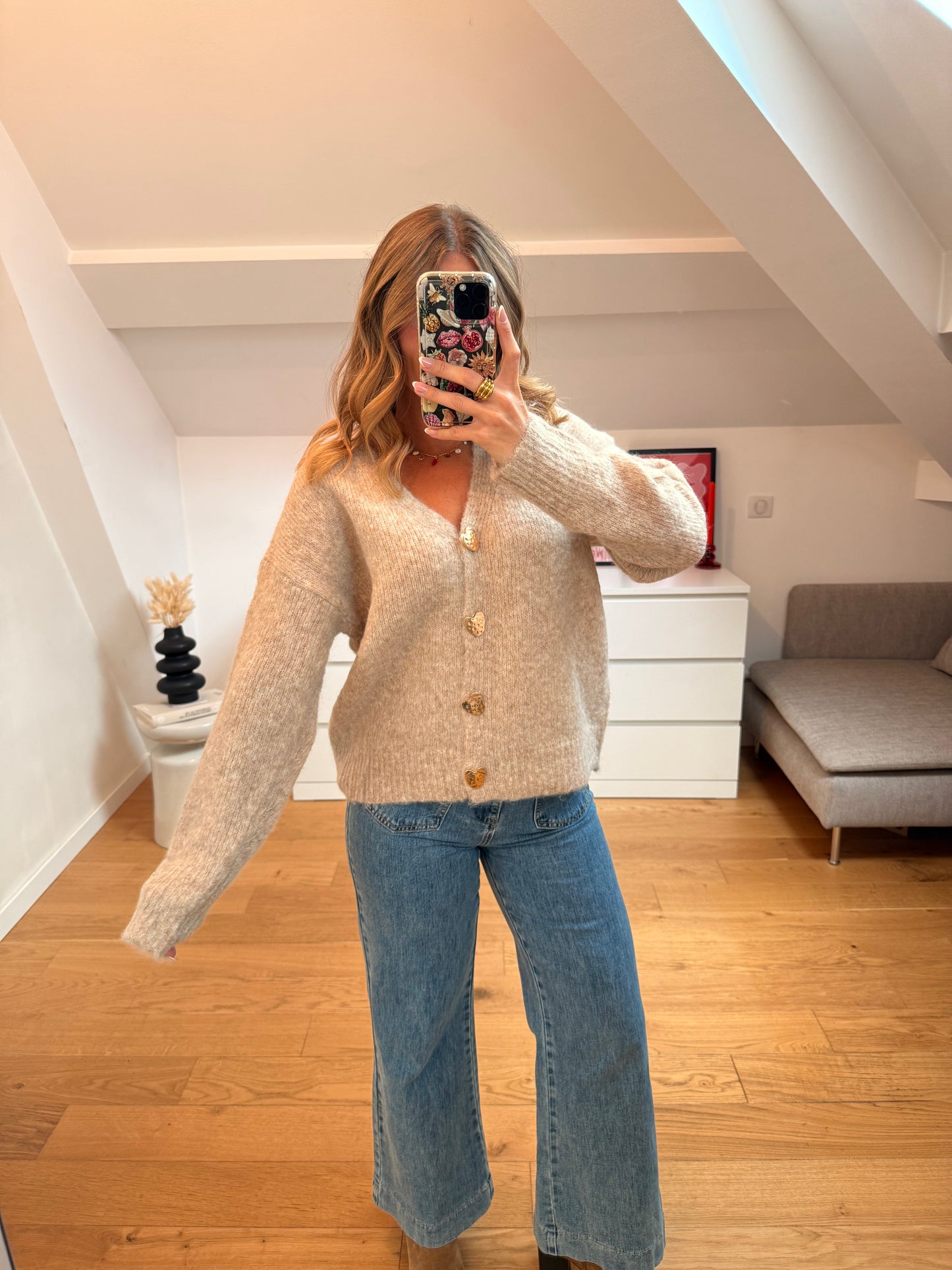 Gilet Eva - beige