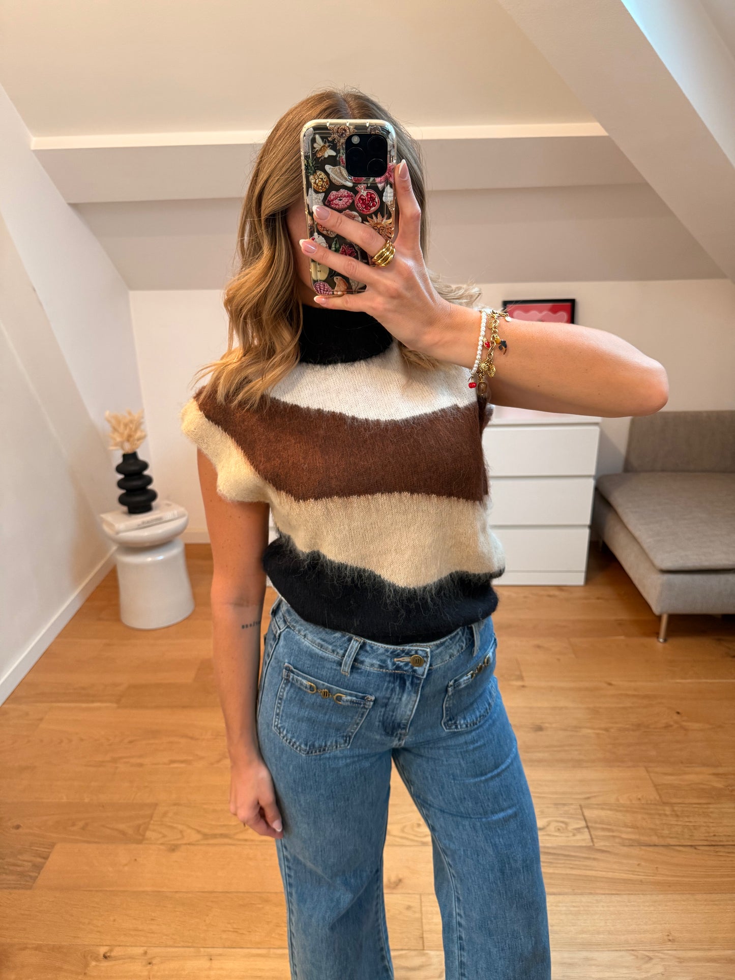 Pull sans manches Lydia