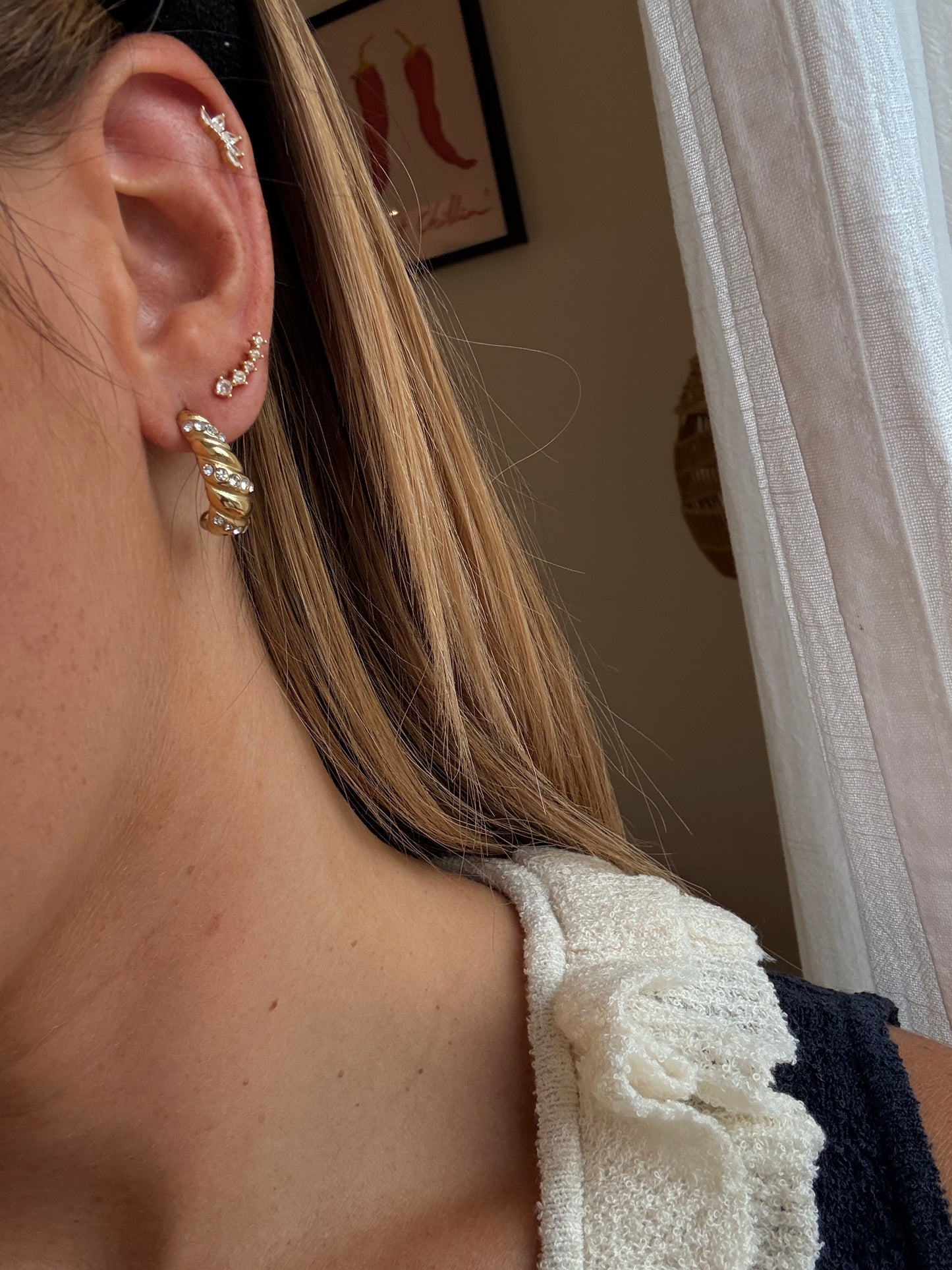 Boucles d'oreilles Adélie