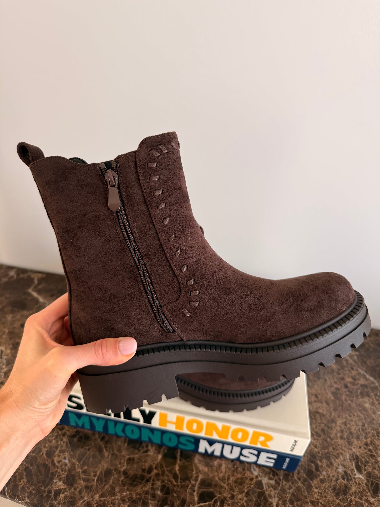 Bottines Sylvia - marron