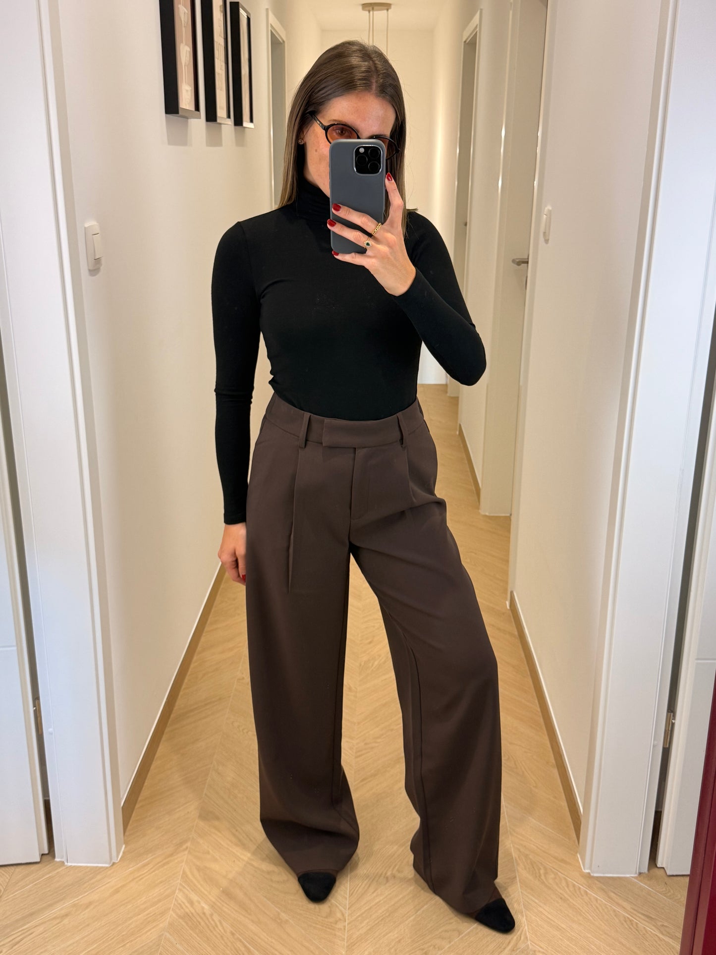 Pantalon Mélanie - marron