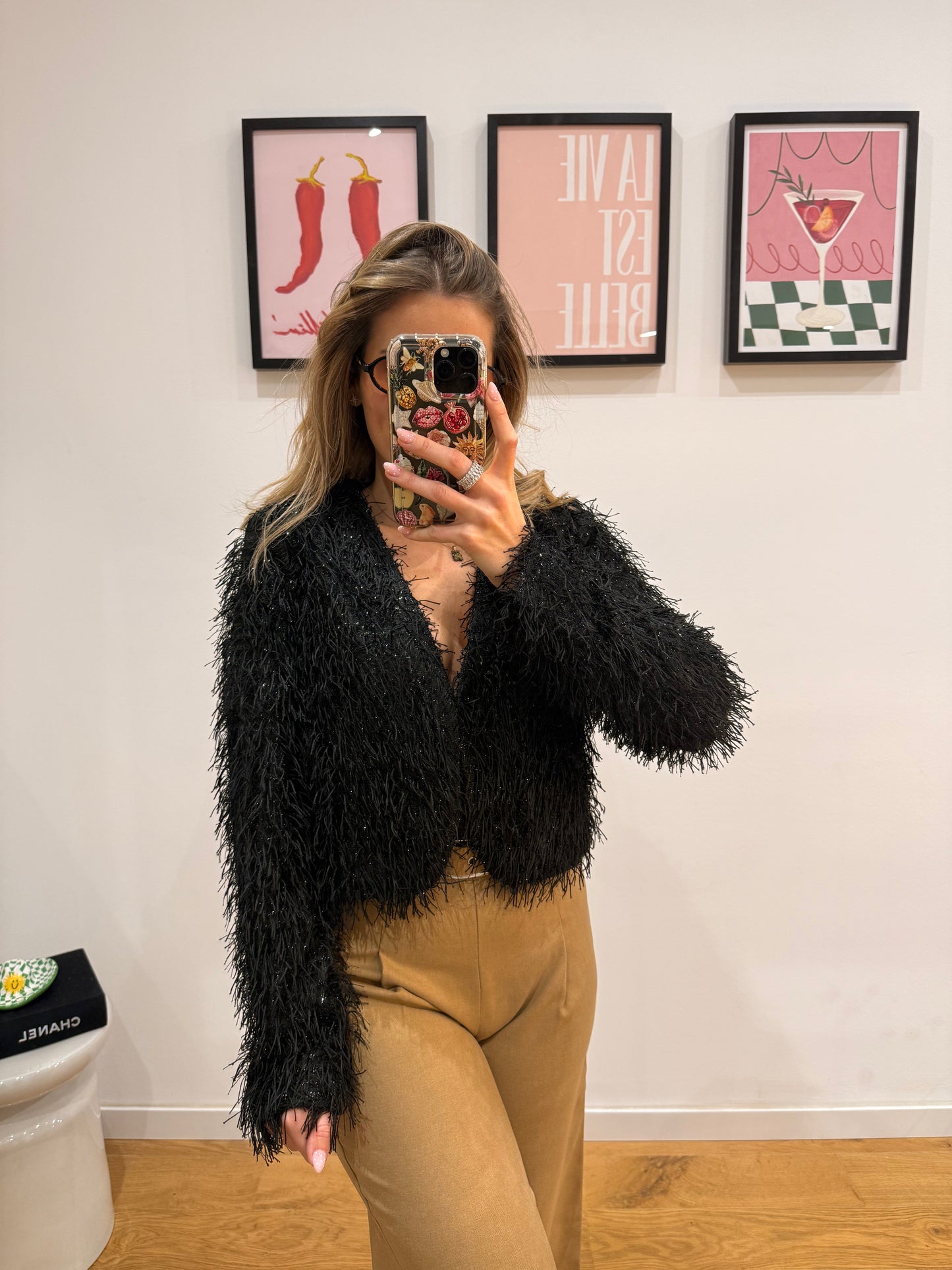 Blouse Calista - noir