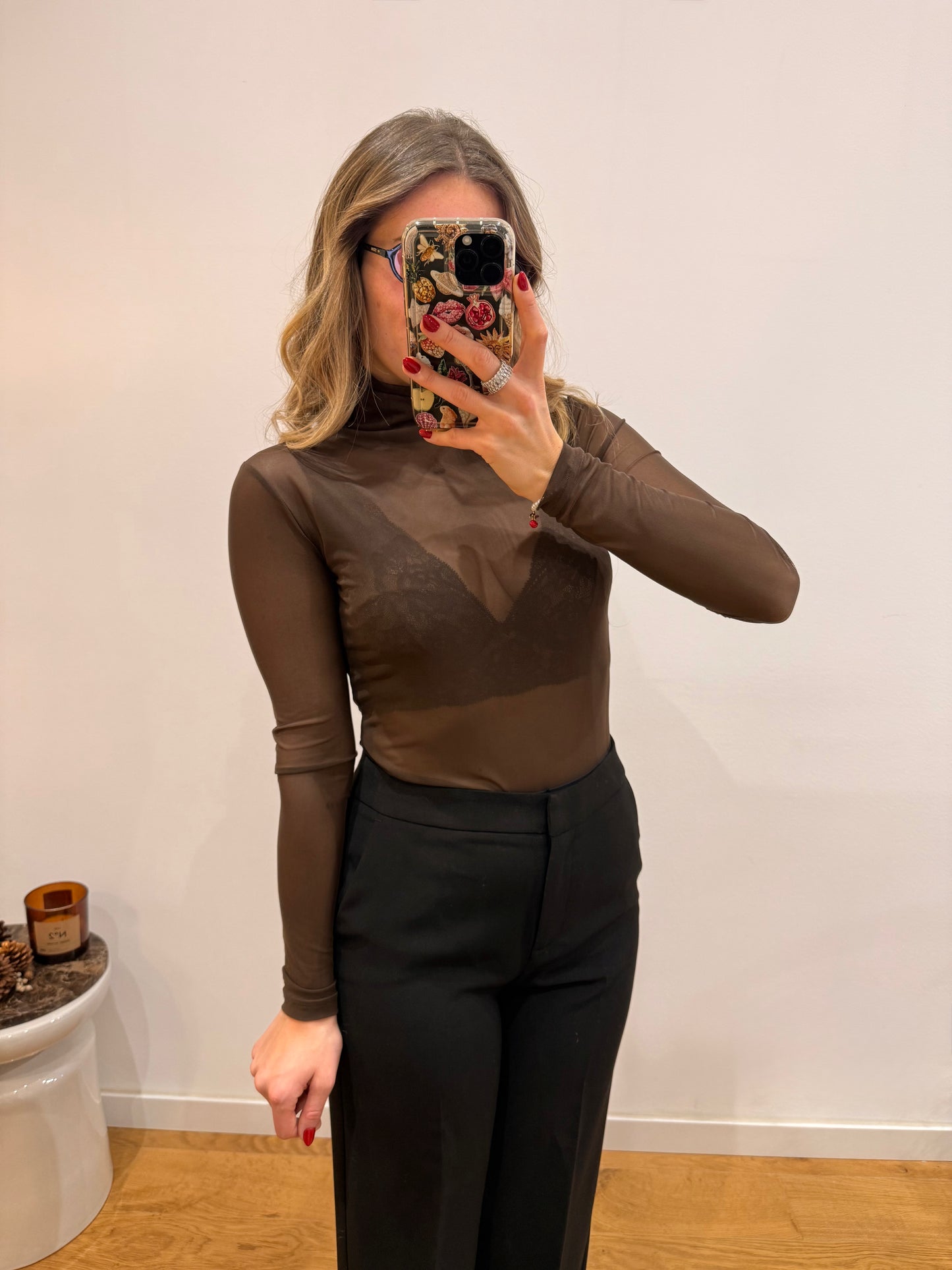 Blouse Lara - marron