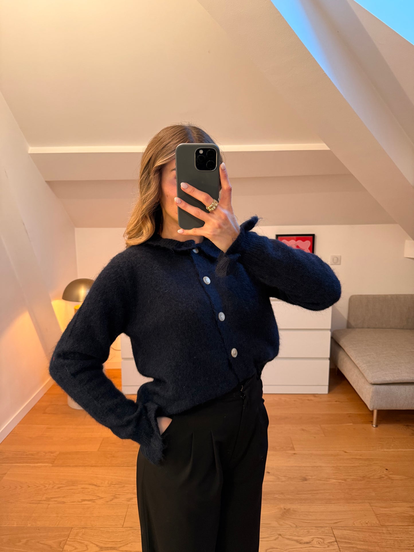 Gilet Maria - bleu marine