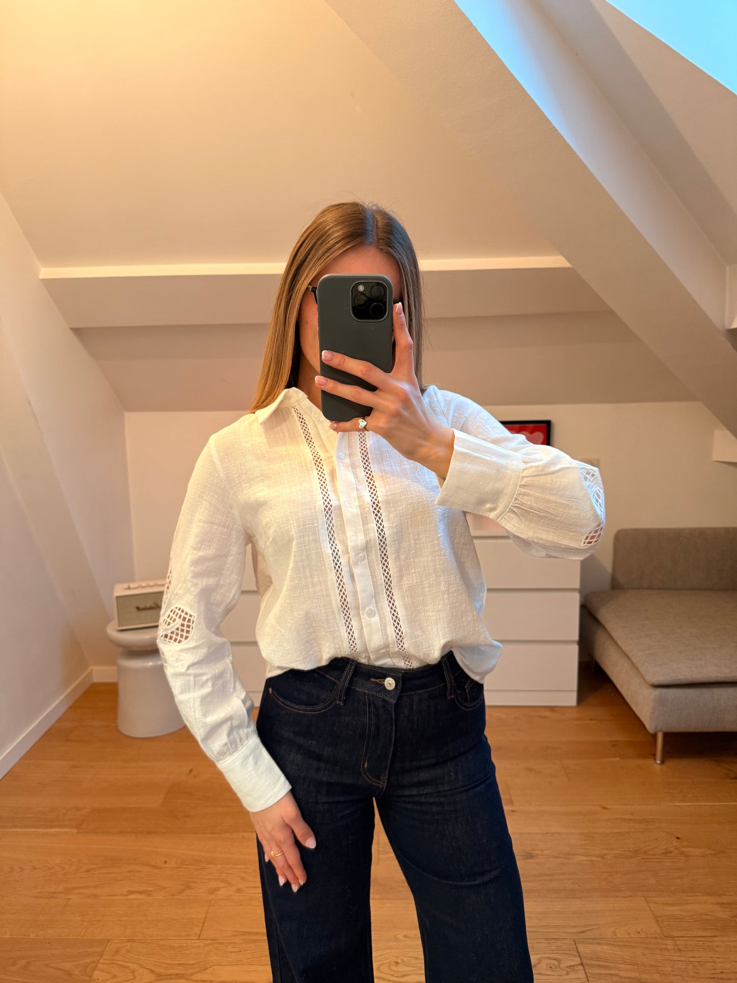 Chemise Juliette - blanche