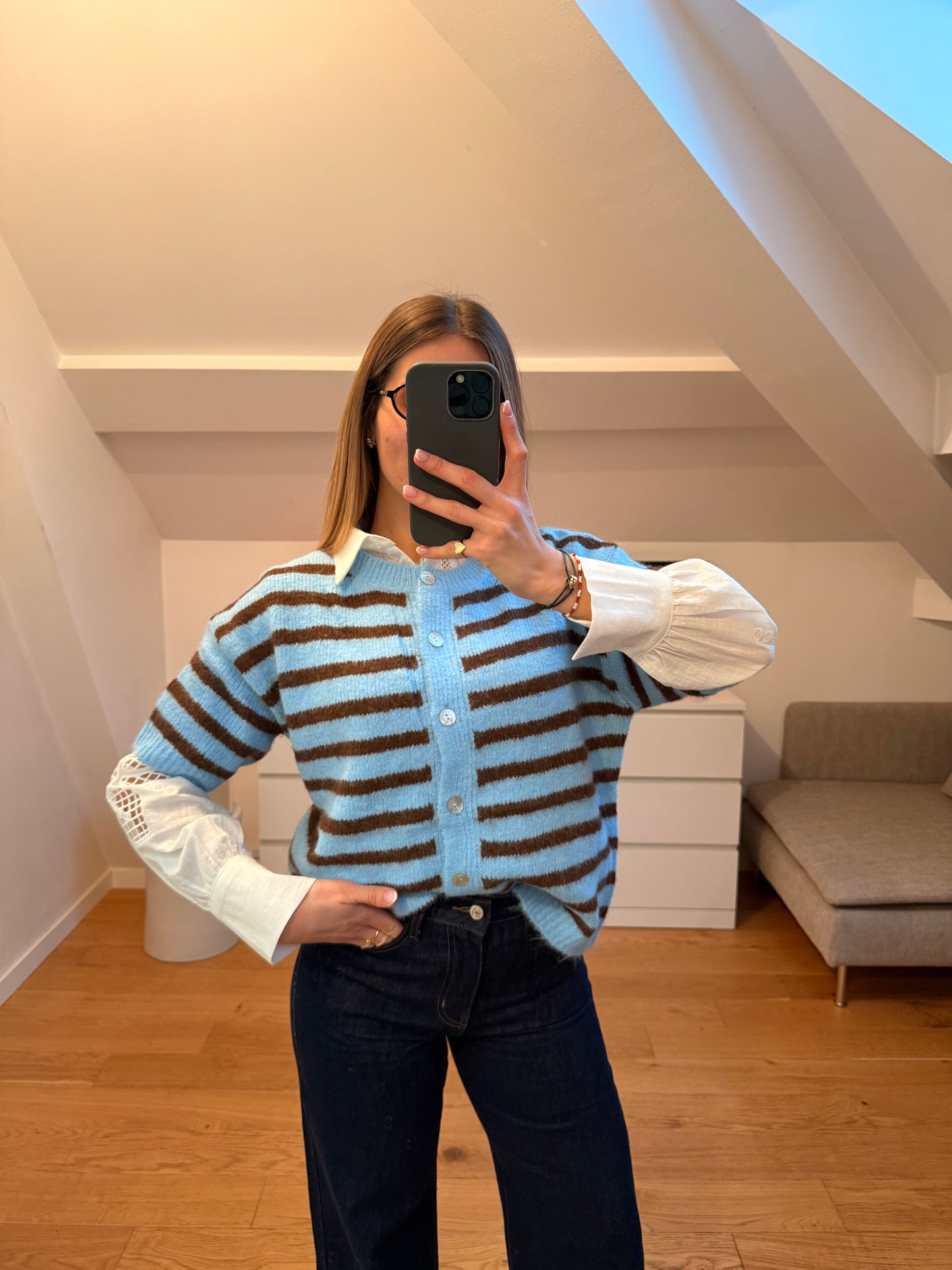 Pull Marine - bleu